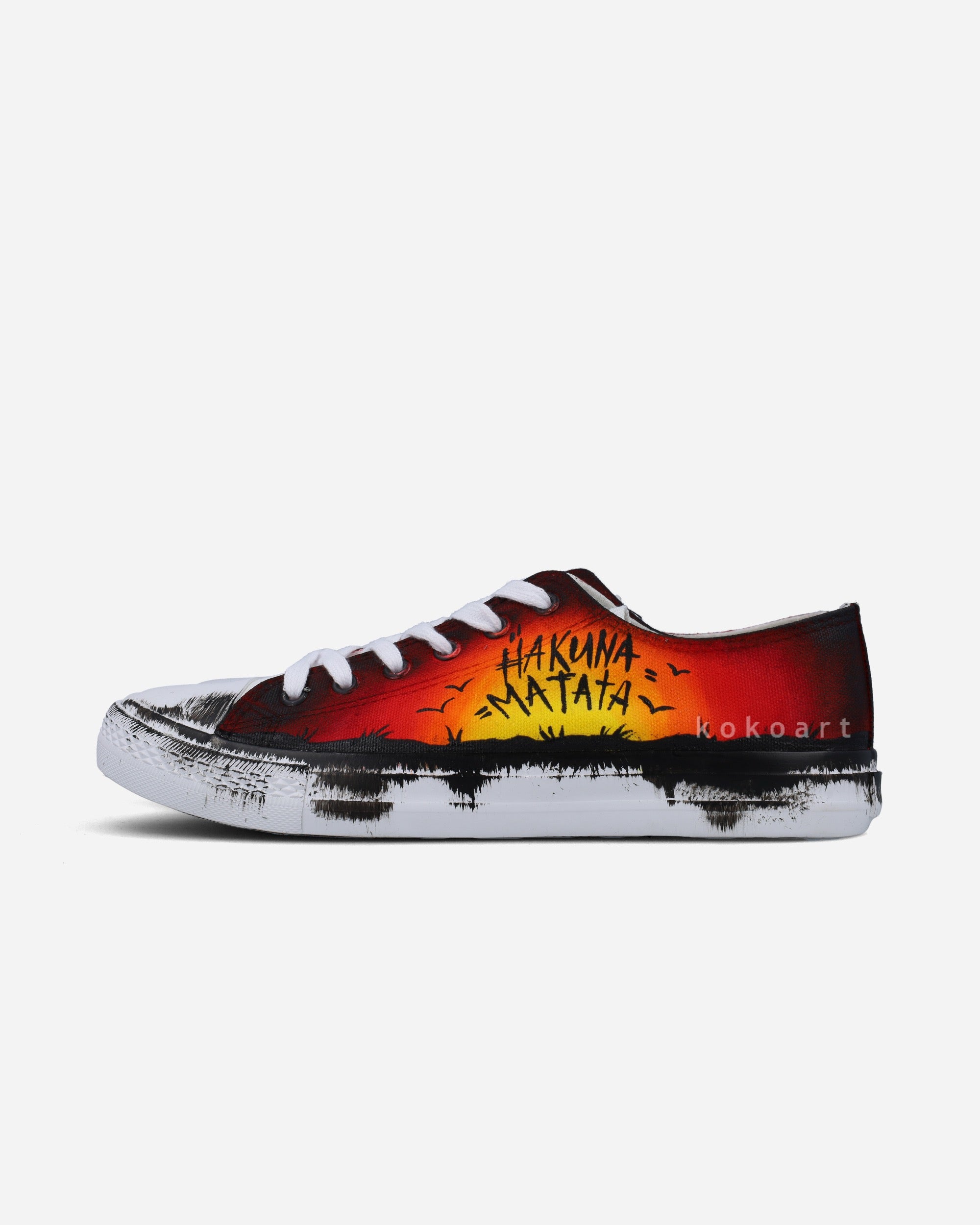 Hakuna Matata Hand Painted Shoes