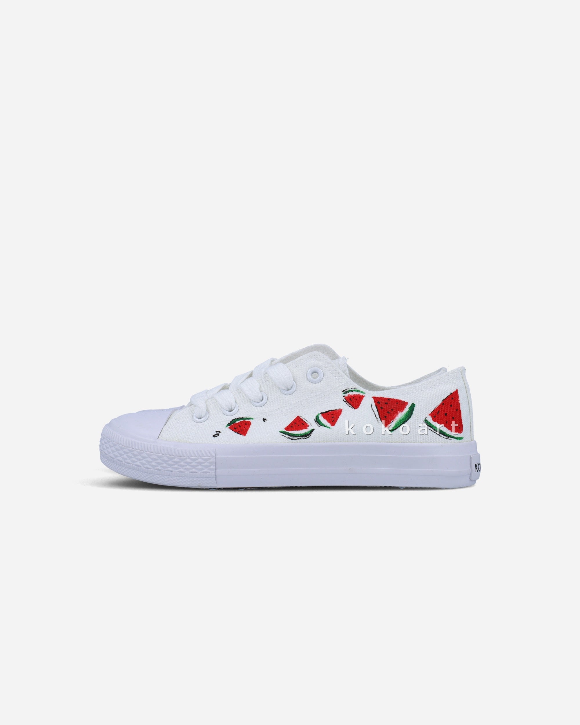 Watermelon Slices Hand Painted Shoes