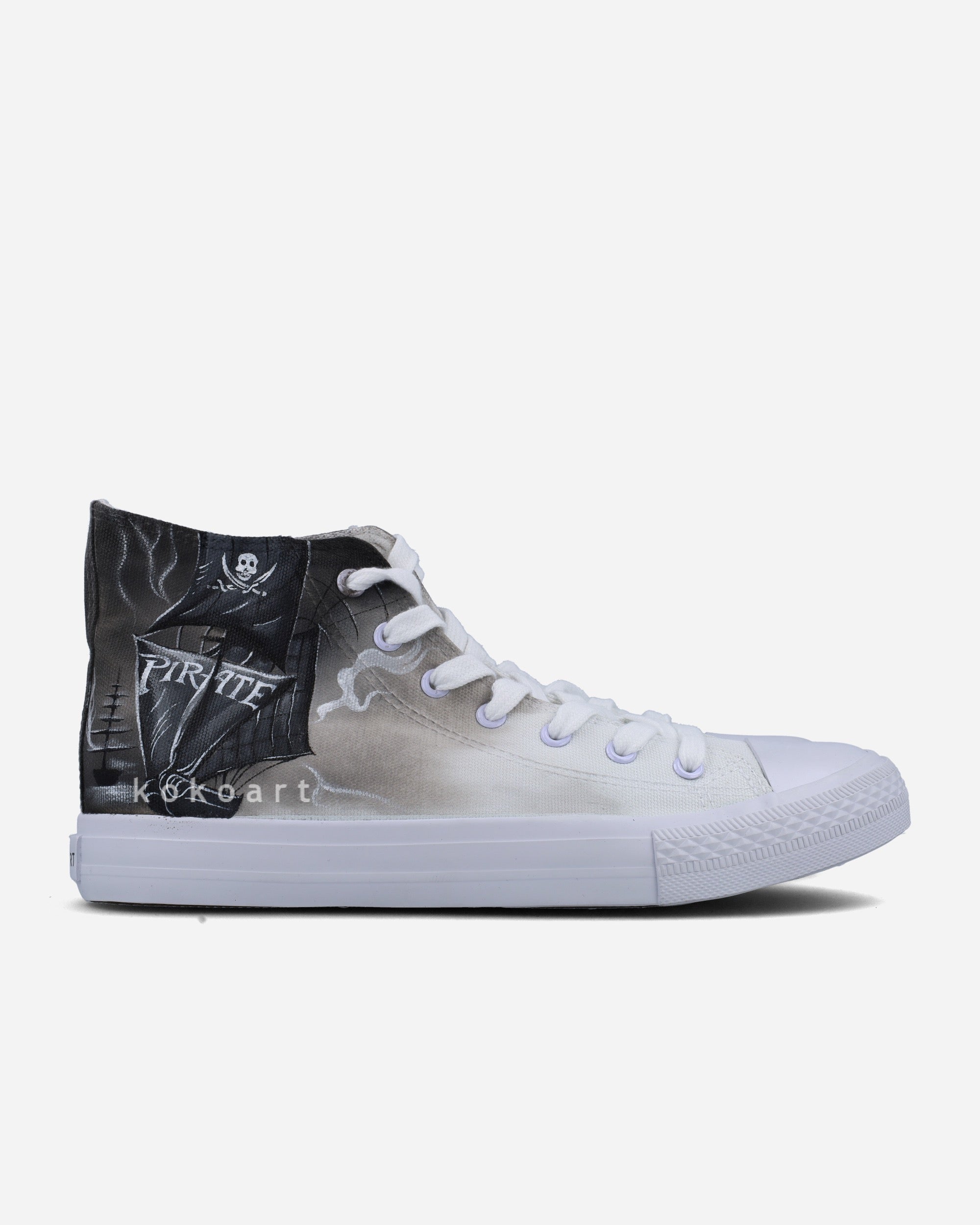 Pirates Hand Painted Shoes