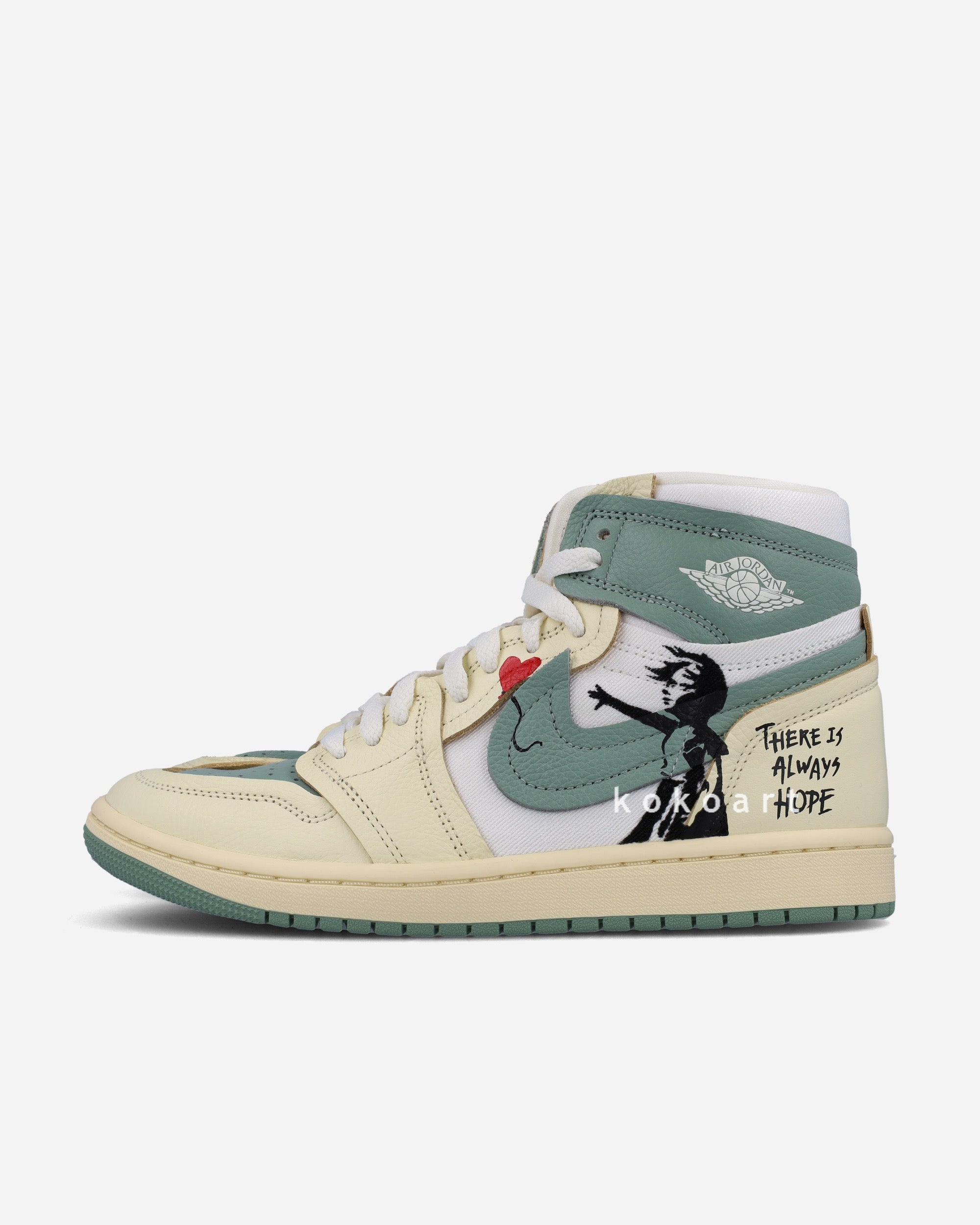 Air Jordan Hand Painted Graffiti