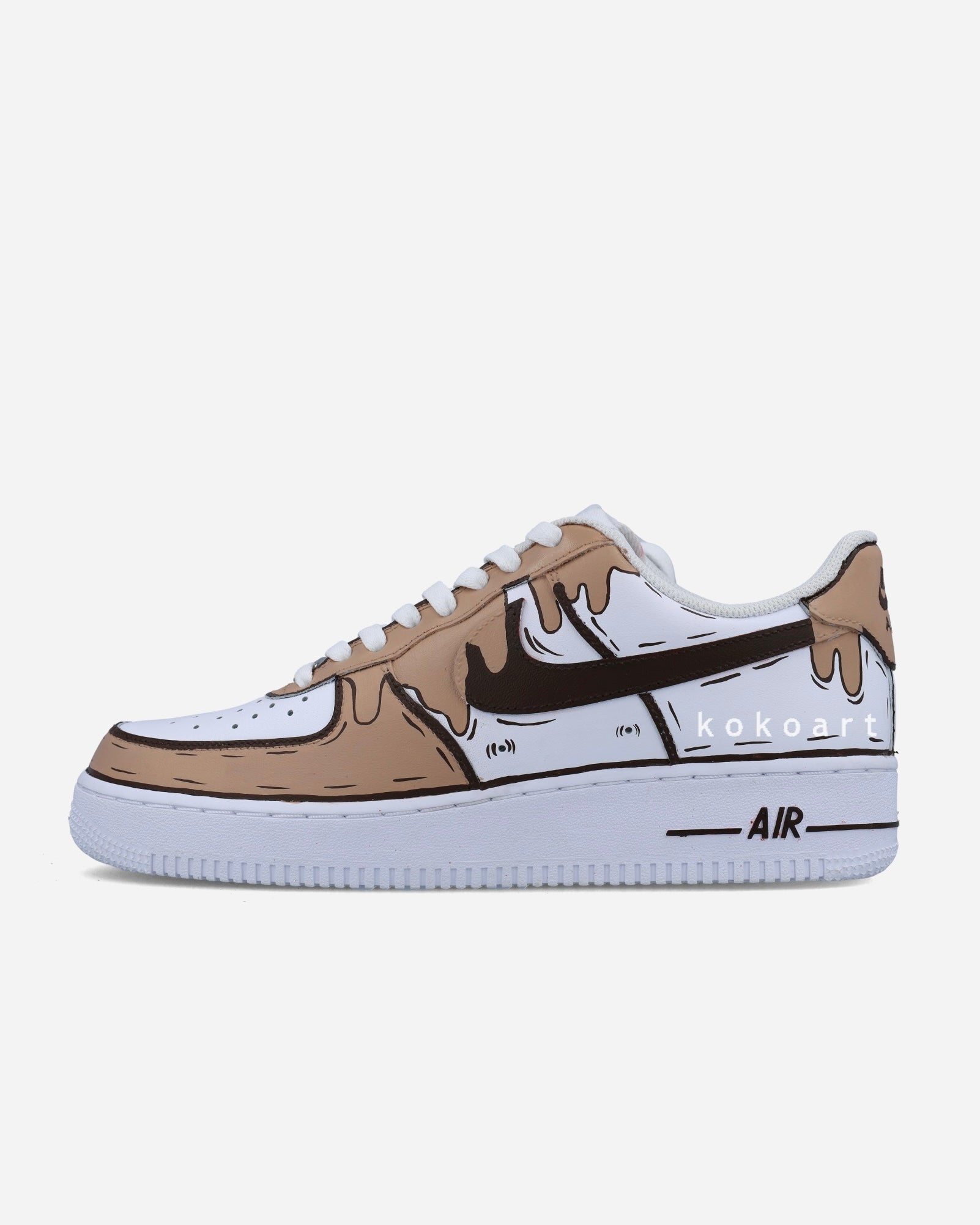 AF1 Beige Drip