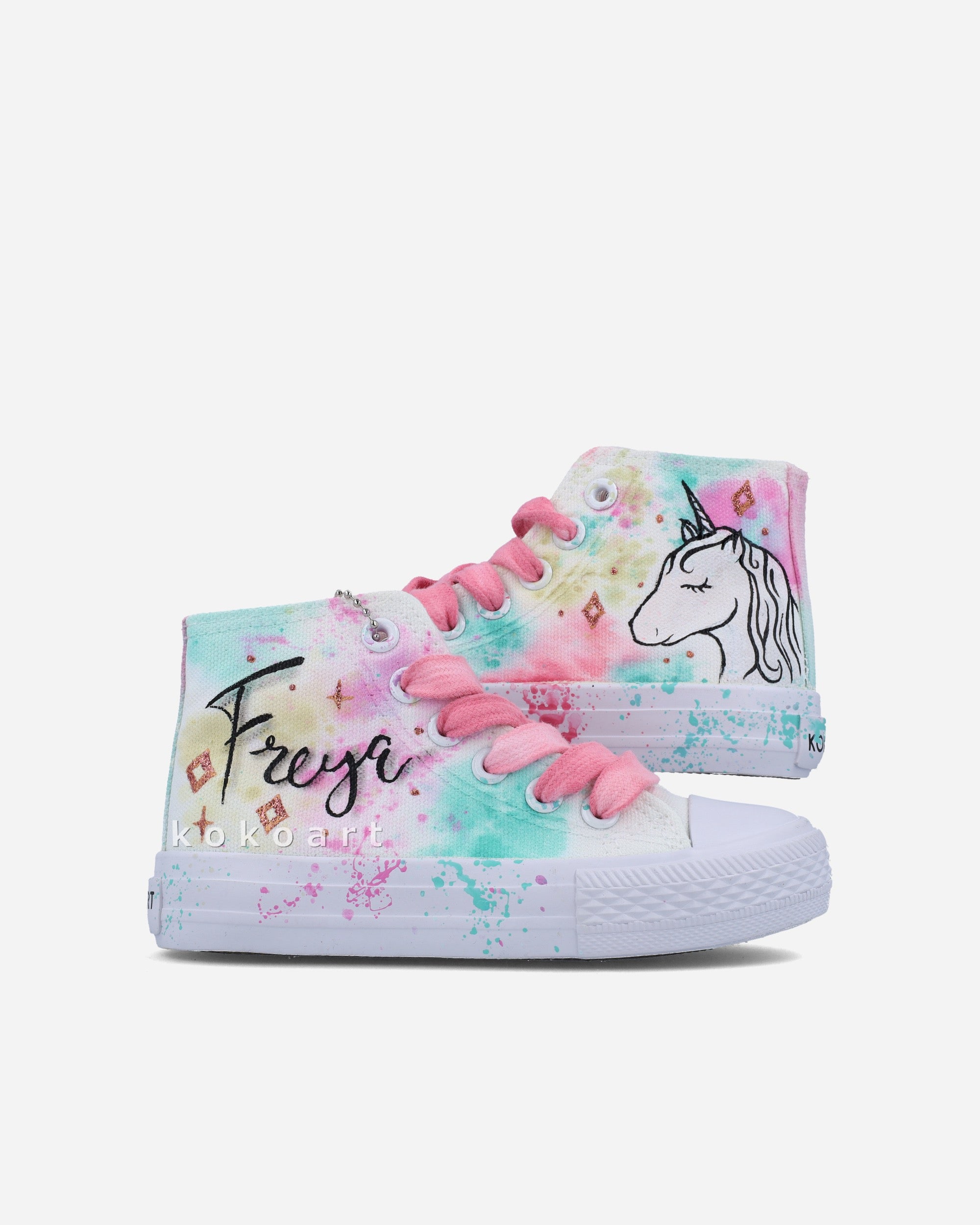 Unicorn Hand Painted Shoes
