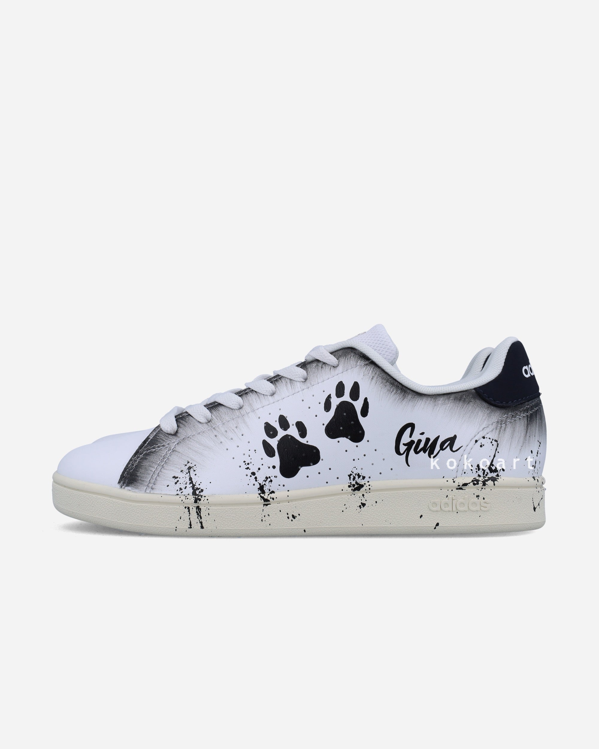 Stan Smith Hand Painted Pet Portrait