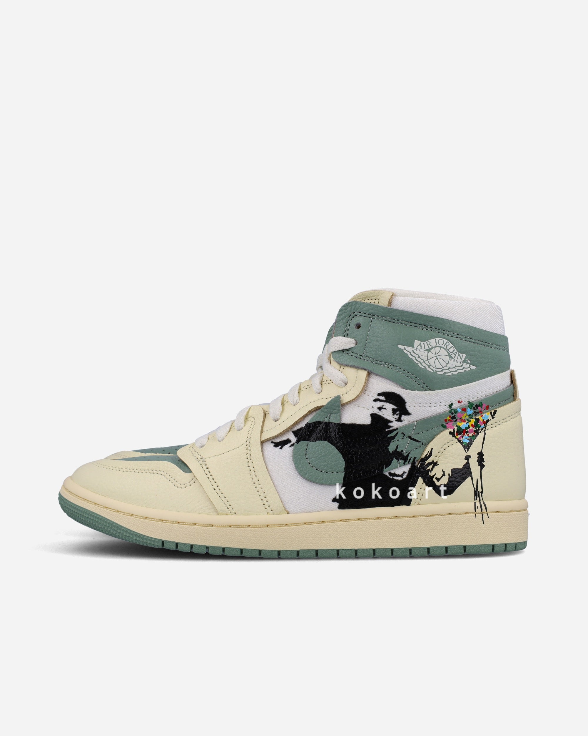 Air Jordan Hand Painted Graffiti