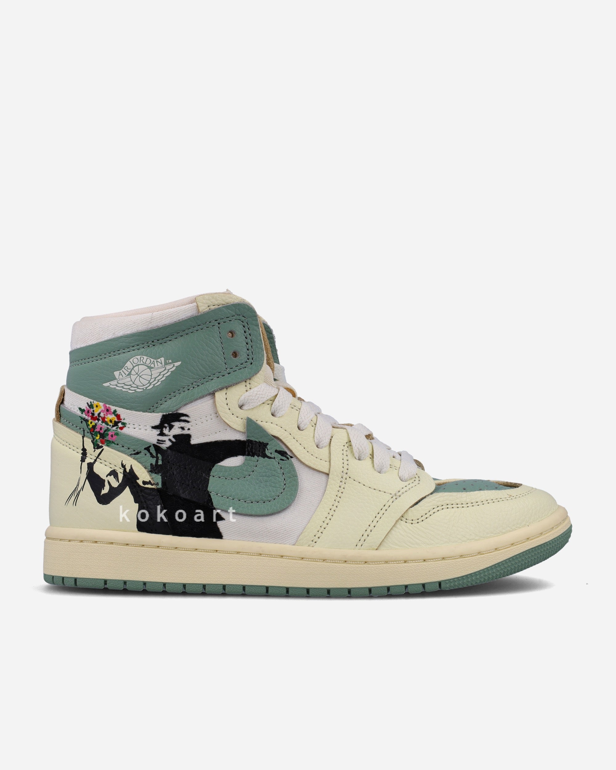 Air Jordan Hand Painted Graffiti