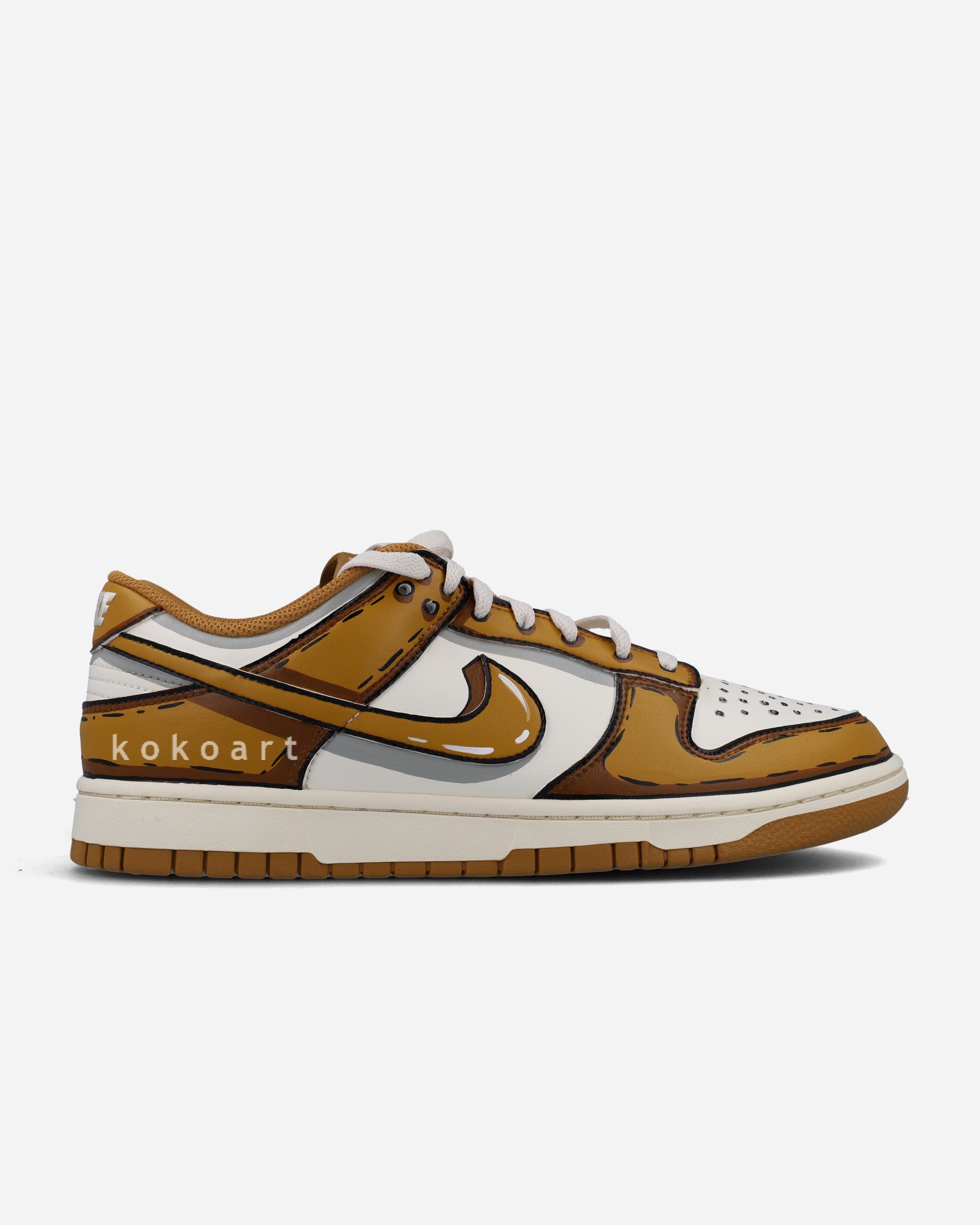 Dunk Mustard Cartoon Outline