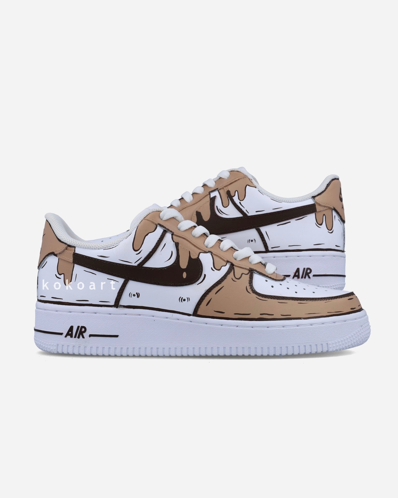 AF1 Beige Drip
