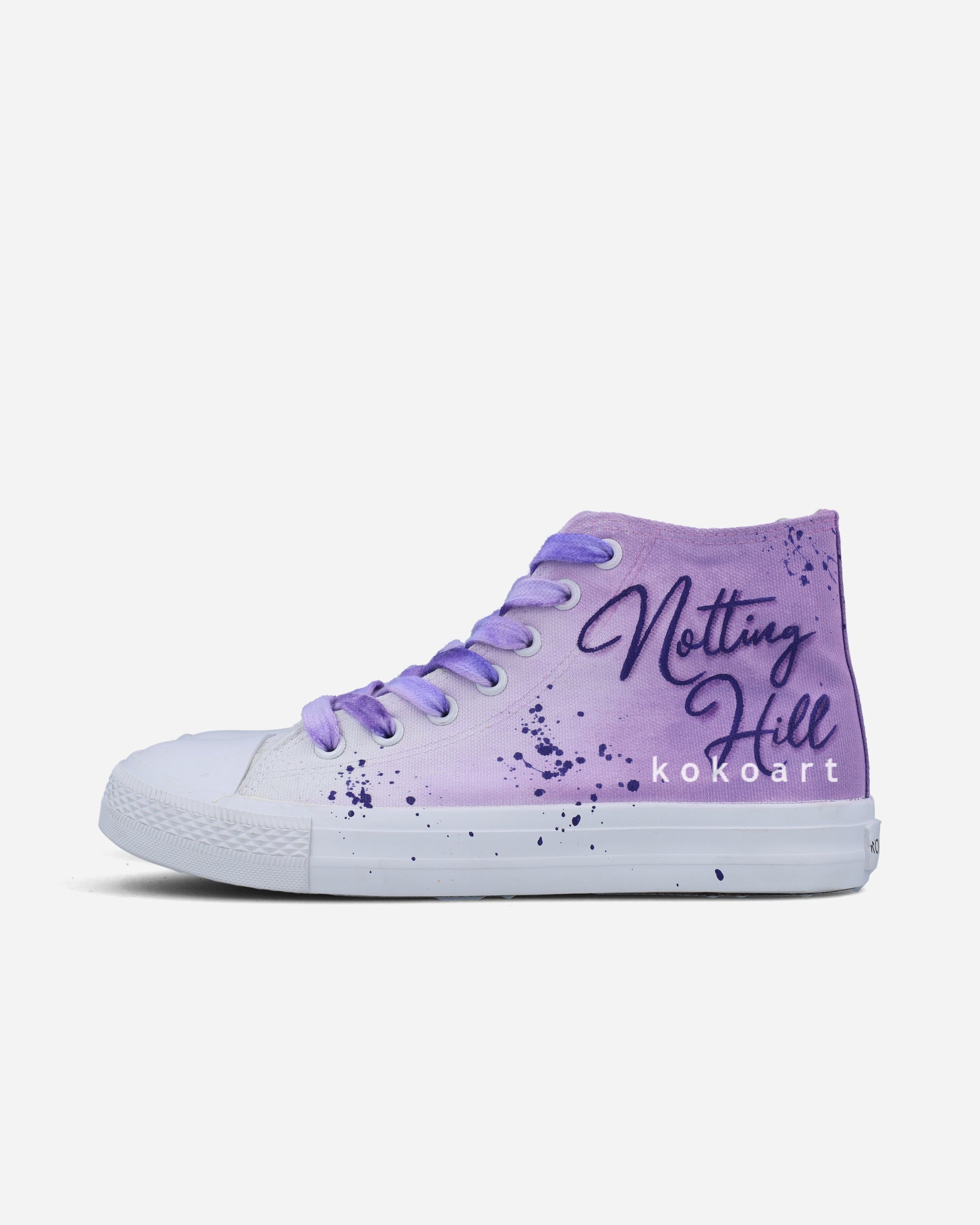 Notting Hill Houses Hand Painted Shoes