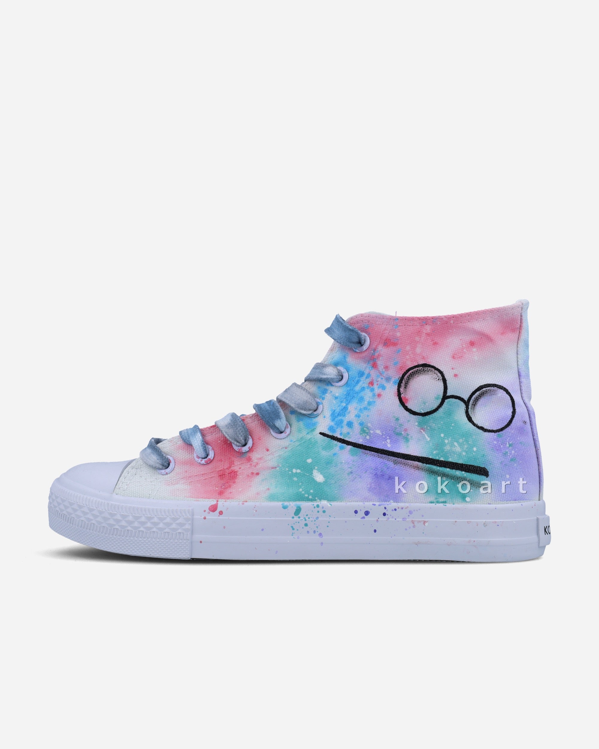 Movies Hand Painted Shoes