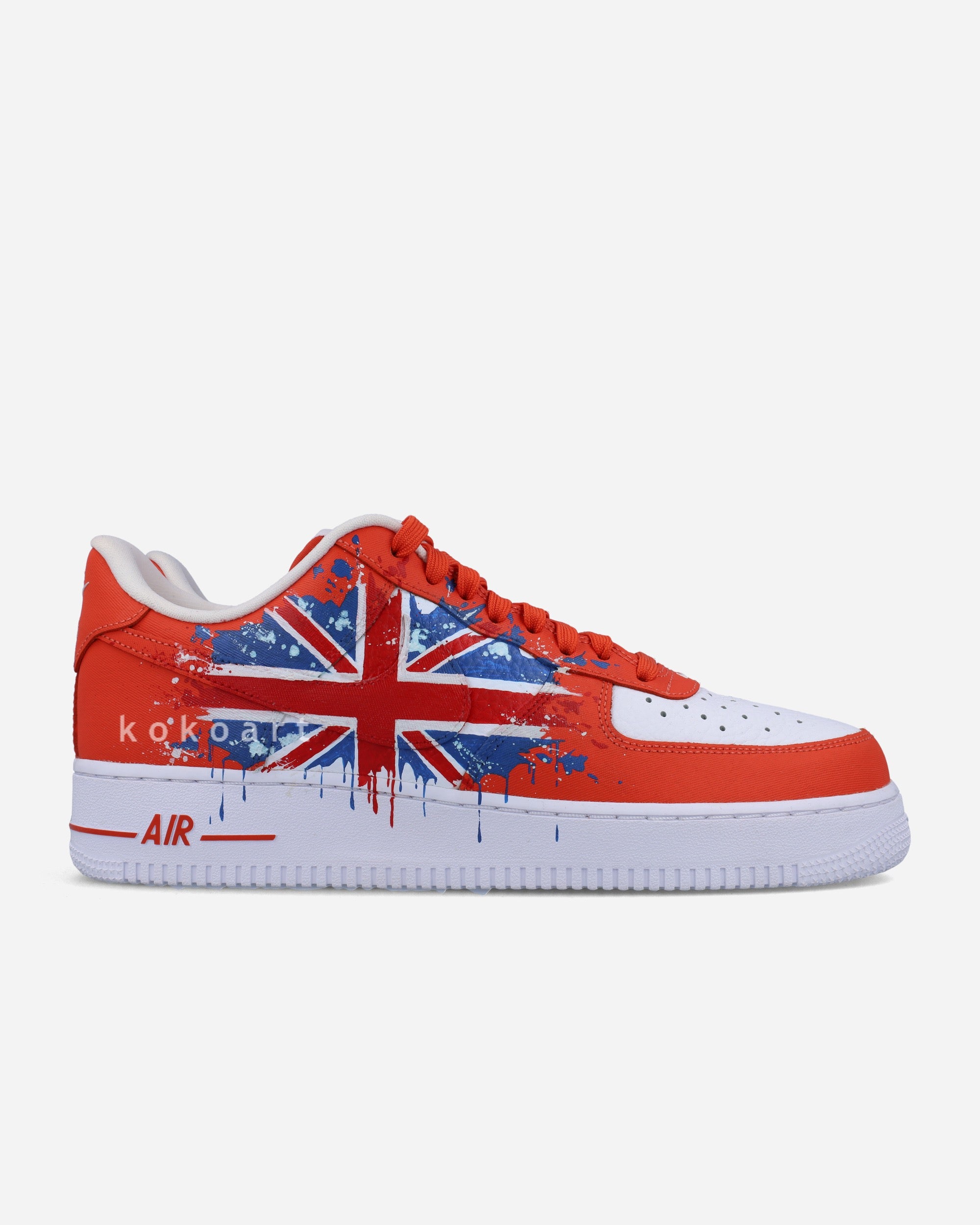 Red AF1 London