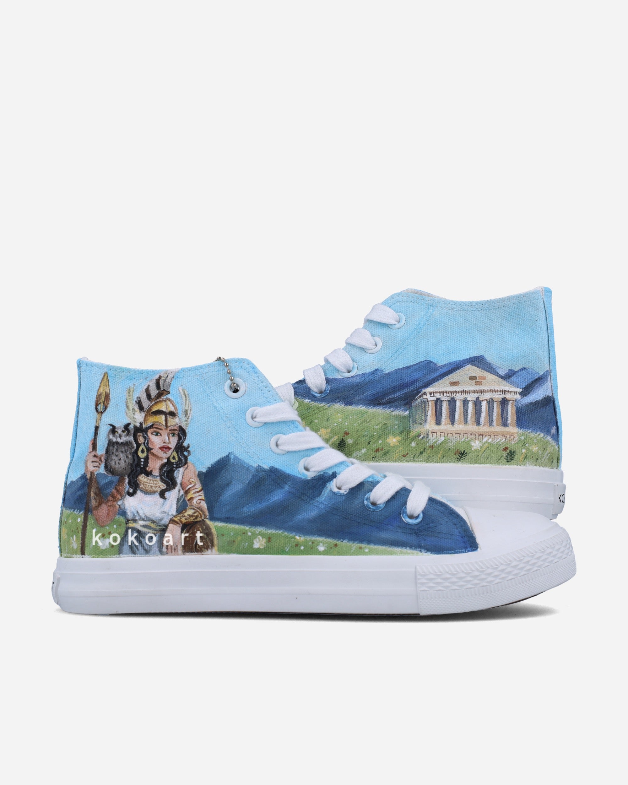 Temple Hand Painted Shoes