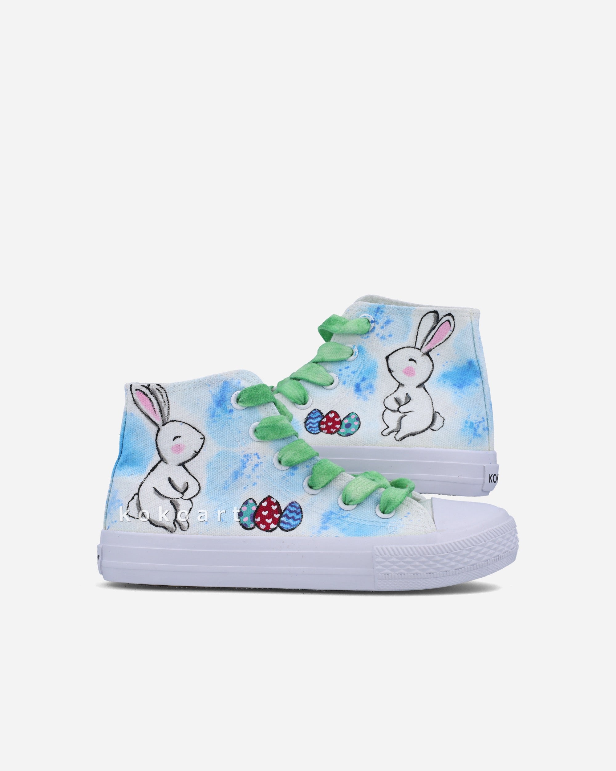 Heaster Bun Hand Painted Shoes