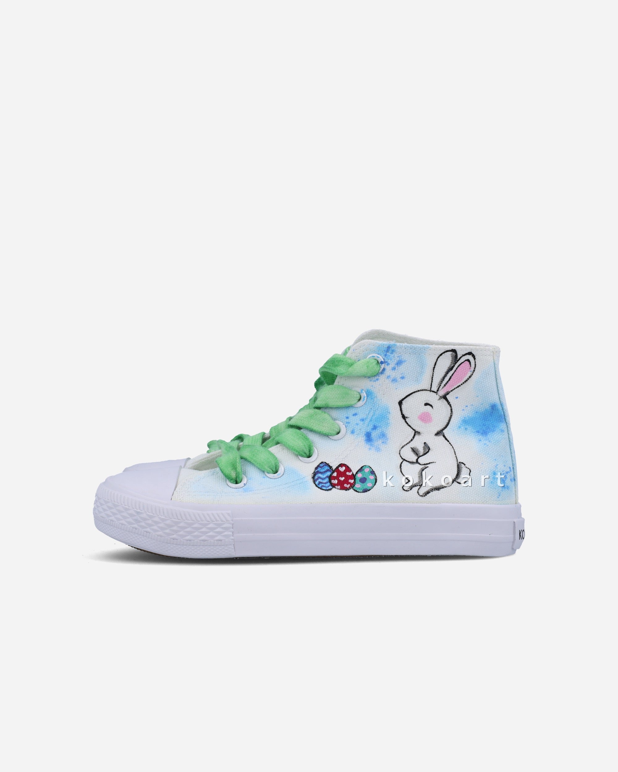 Heaster Bun Hand Painted Shoes