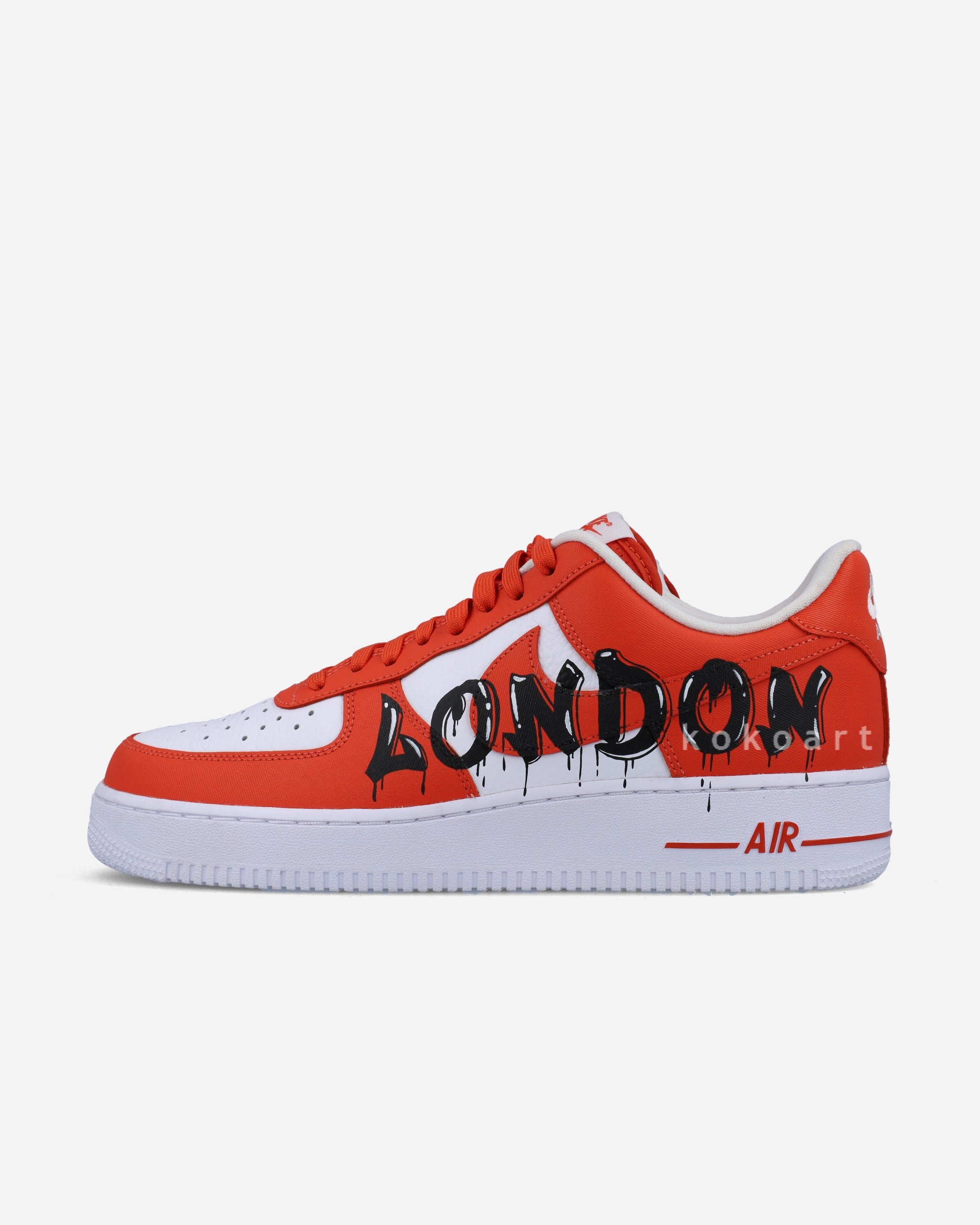 Red AF1 London