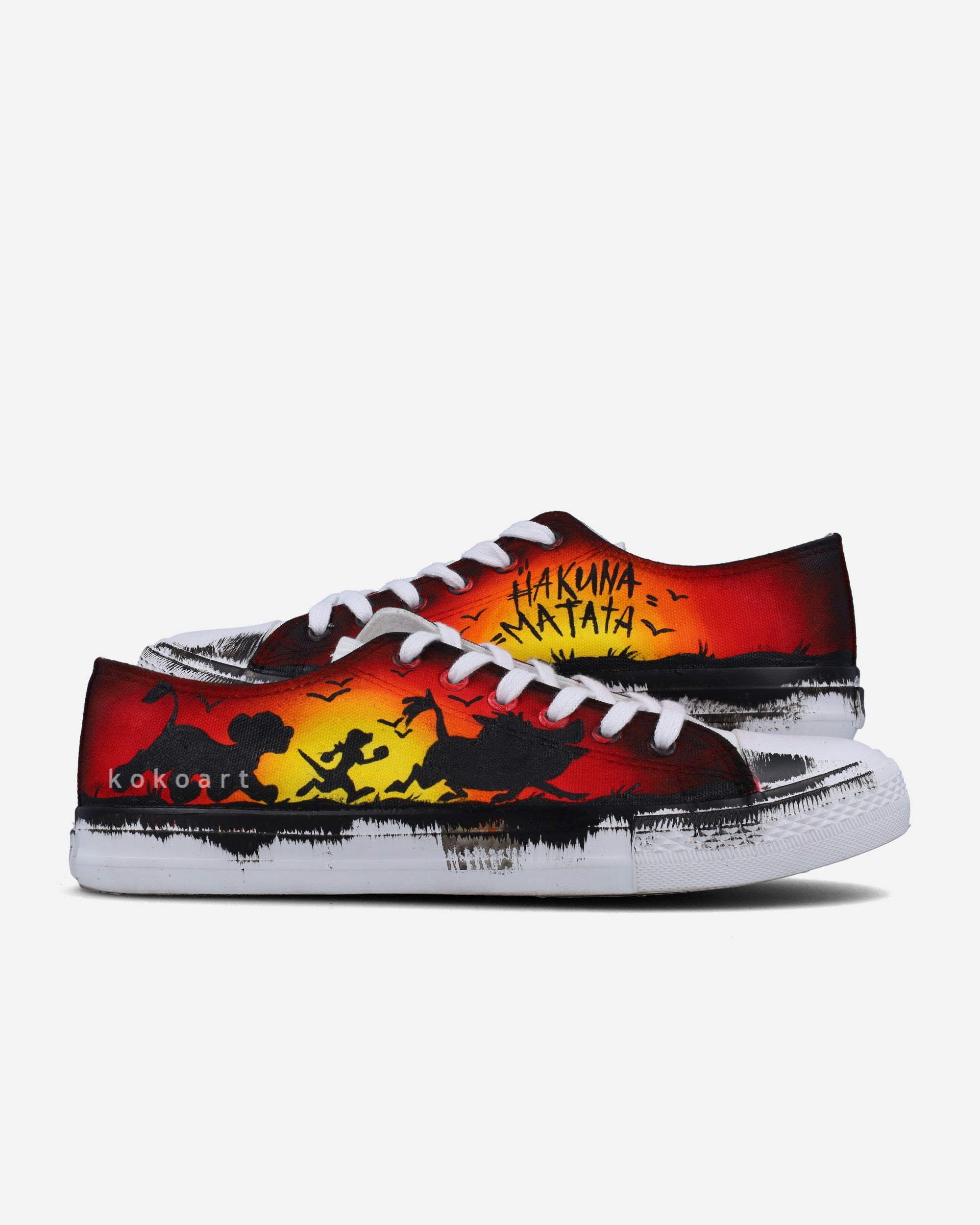 Hakuna Matata Hand Painted Shoes