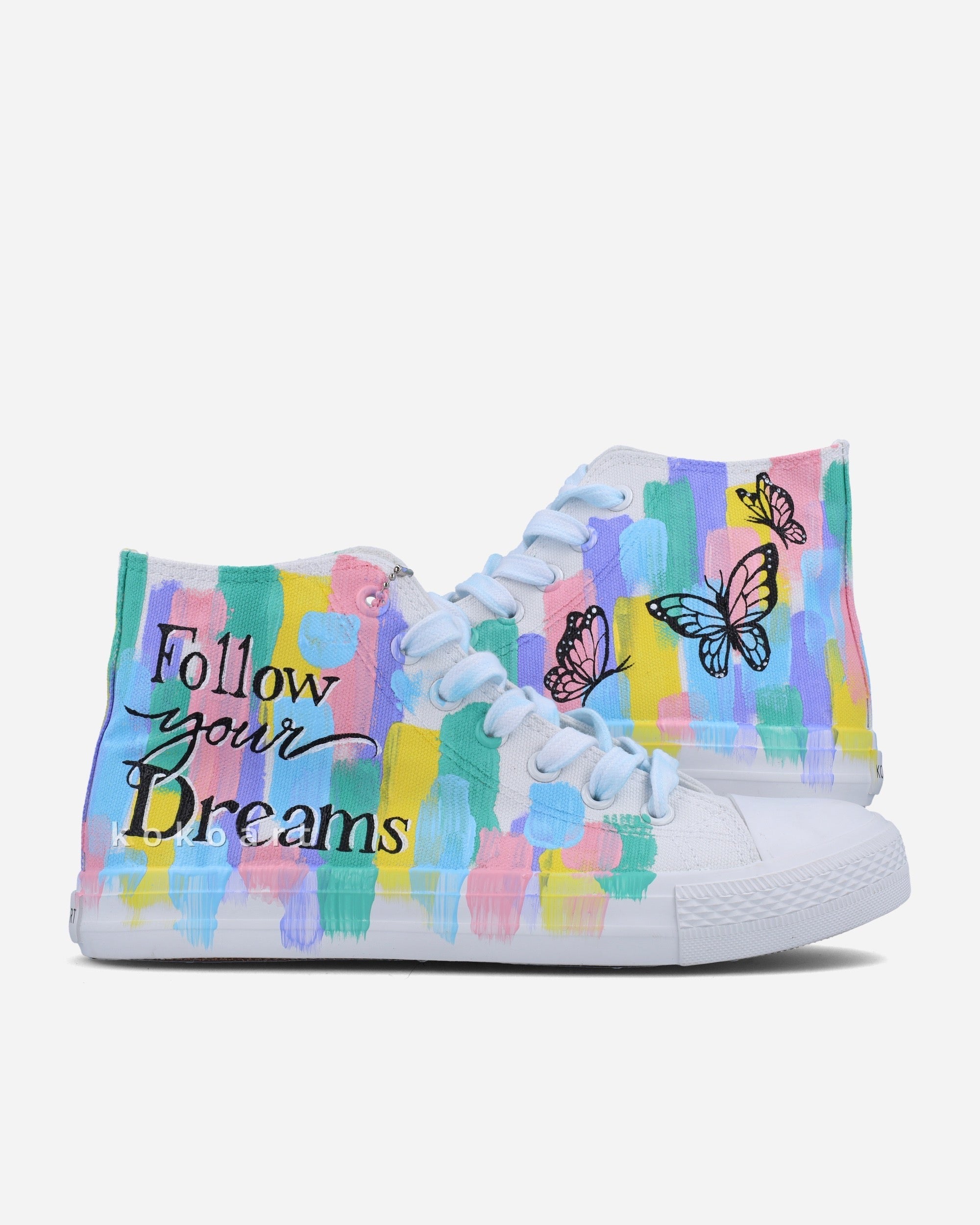 Follow your Dreams Hand Painted Shoes