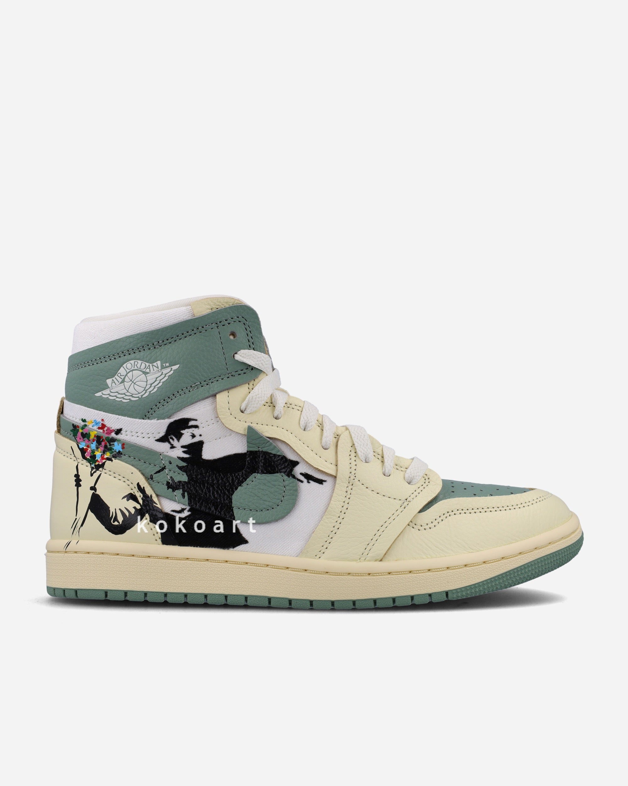 Air Jordan Hand Painted Graffiti