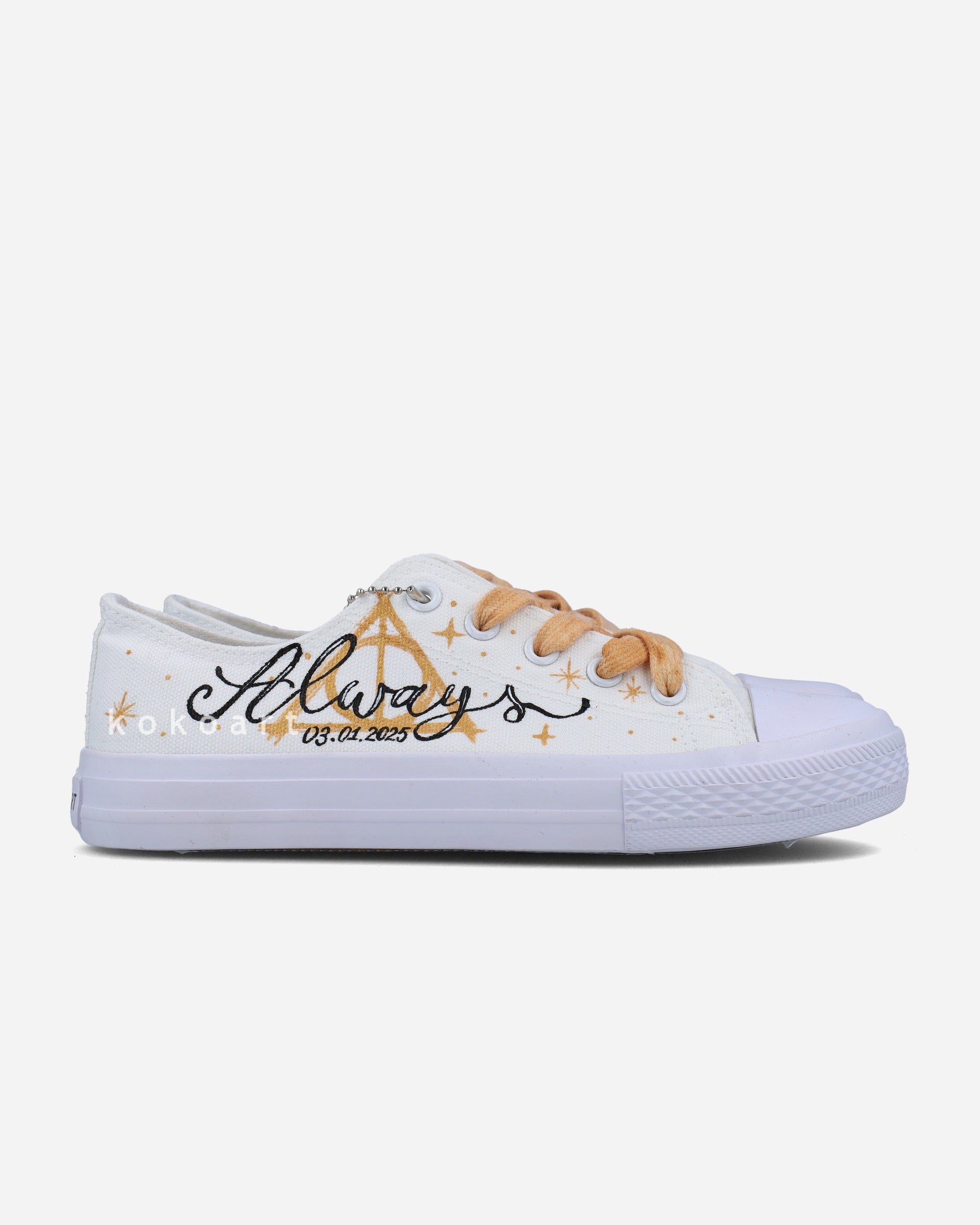 Abstract Hand Painted Shoes