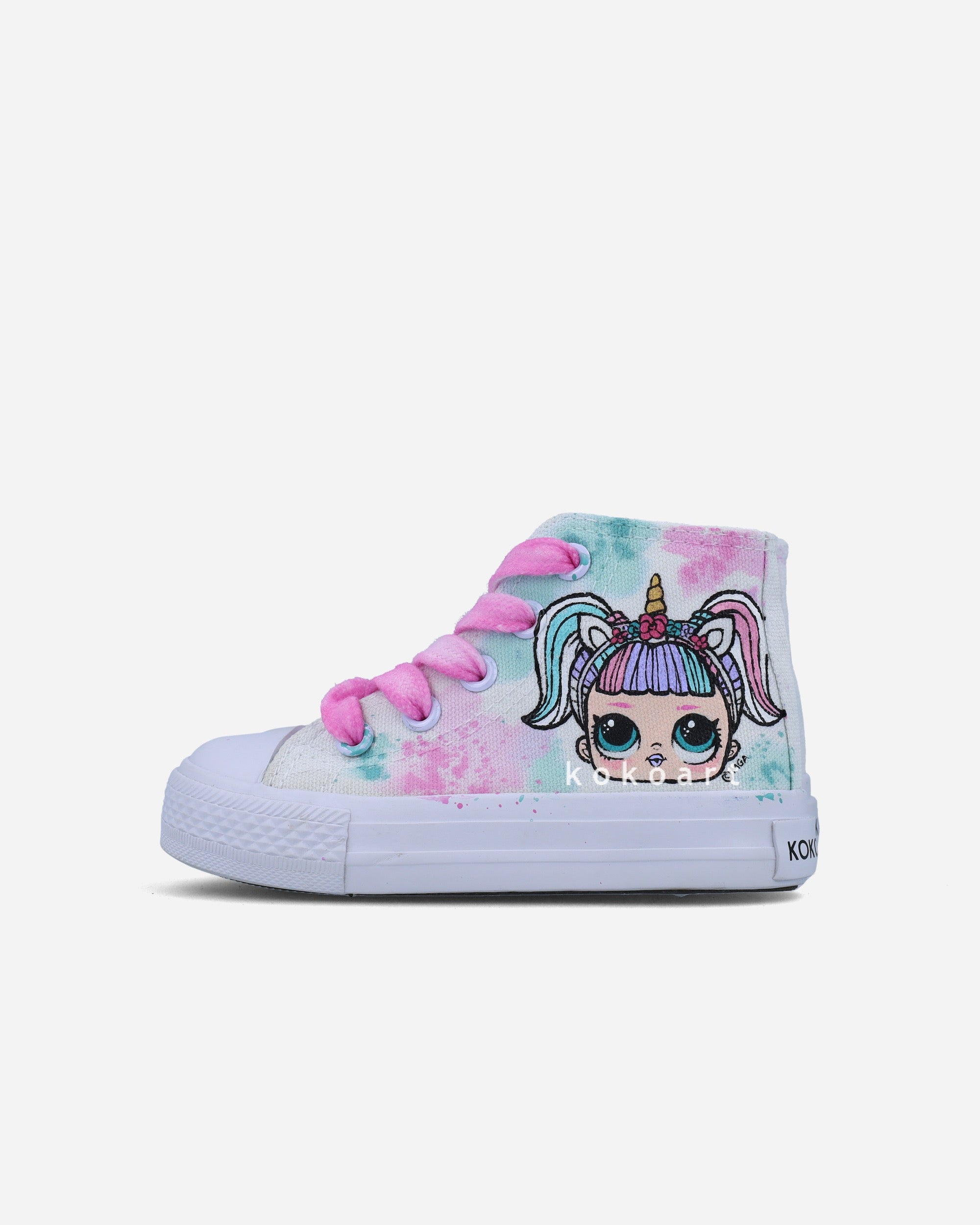 Unicorn L.O.L. SURPRISE! Hand Painted Shoes