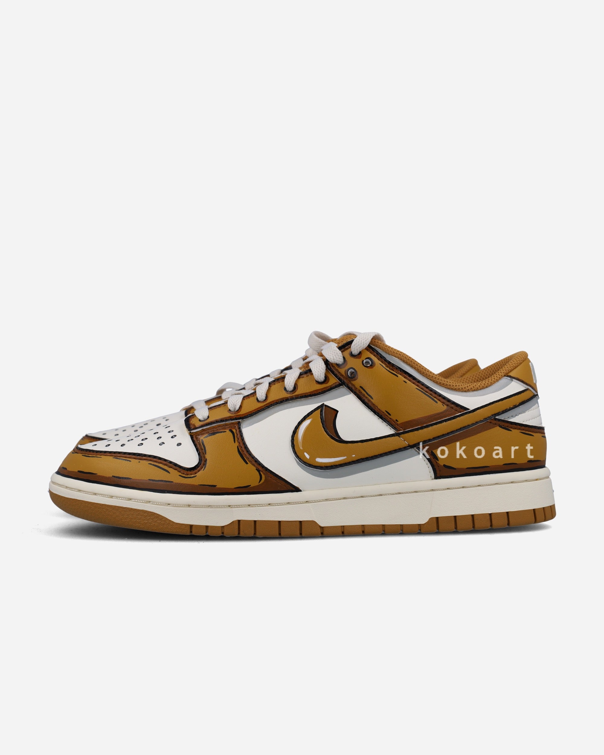Dunk Mustard Cartoon Outline