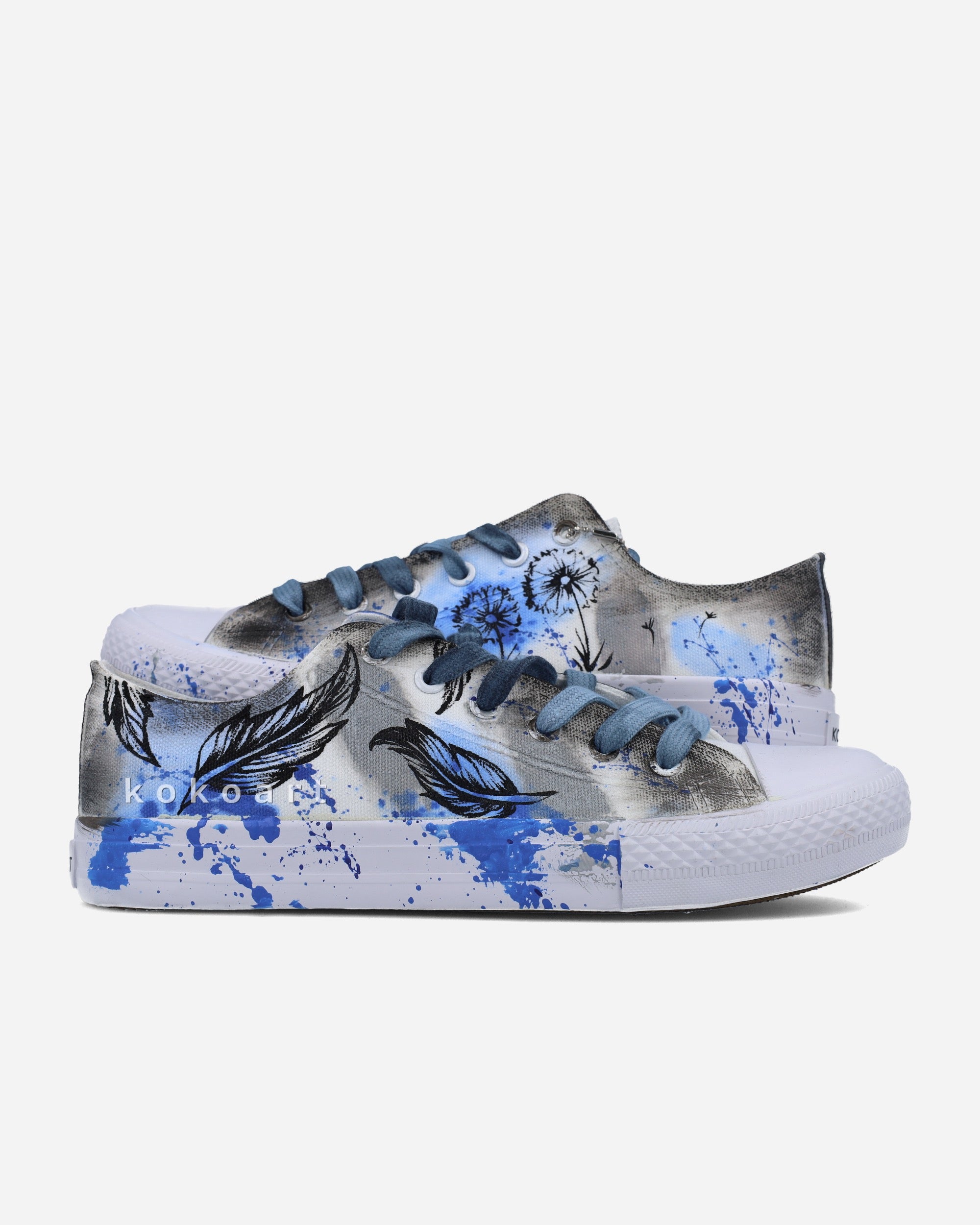Dandelion Hand Painted Shoes
