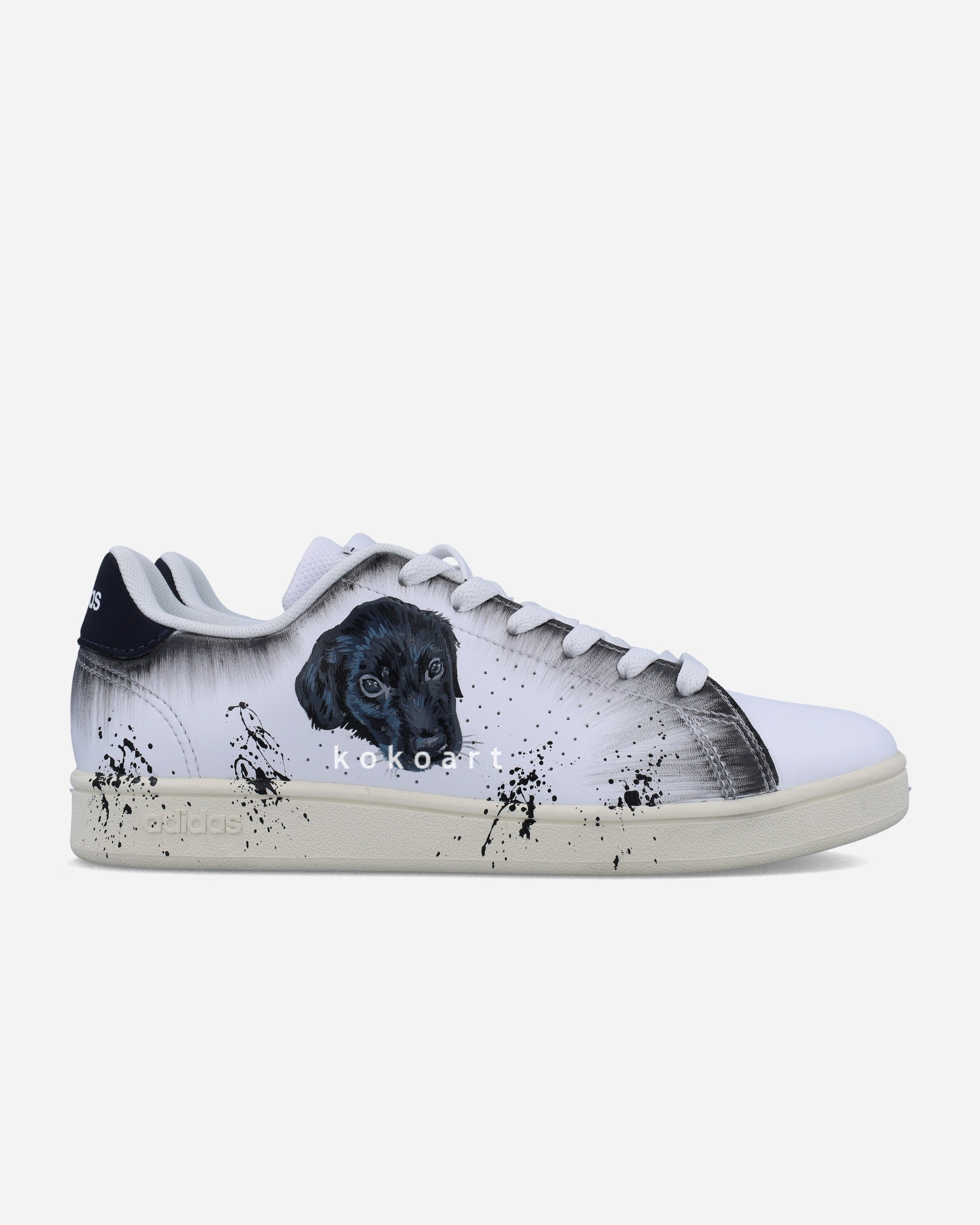 Stan Smith Hand Painted Pet Portrait