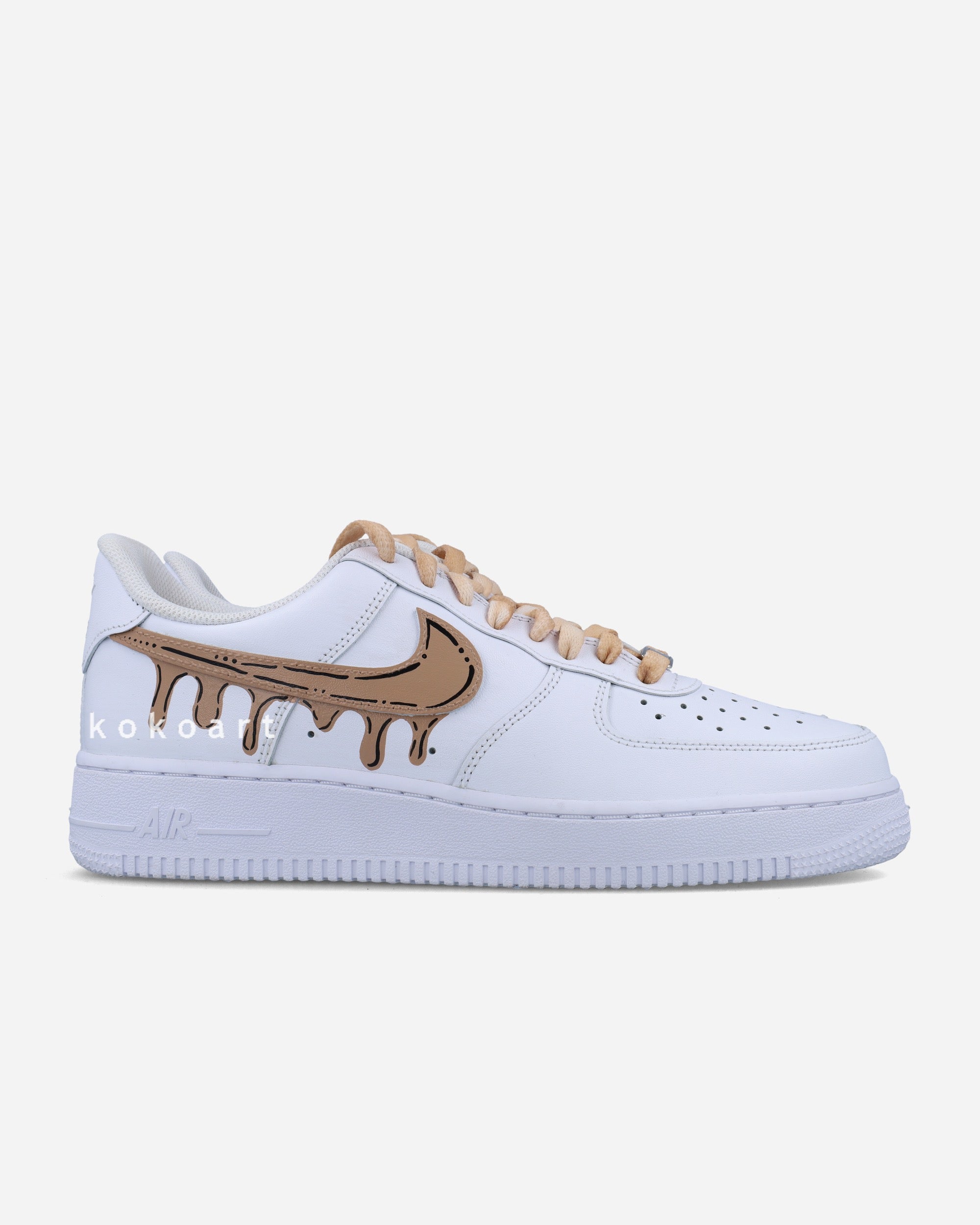 AF1 Beige Drip