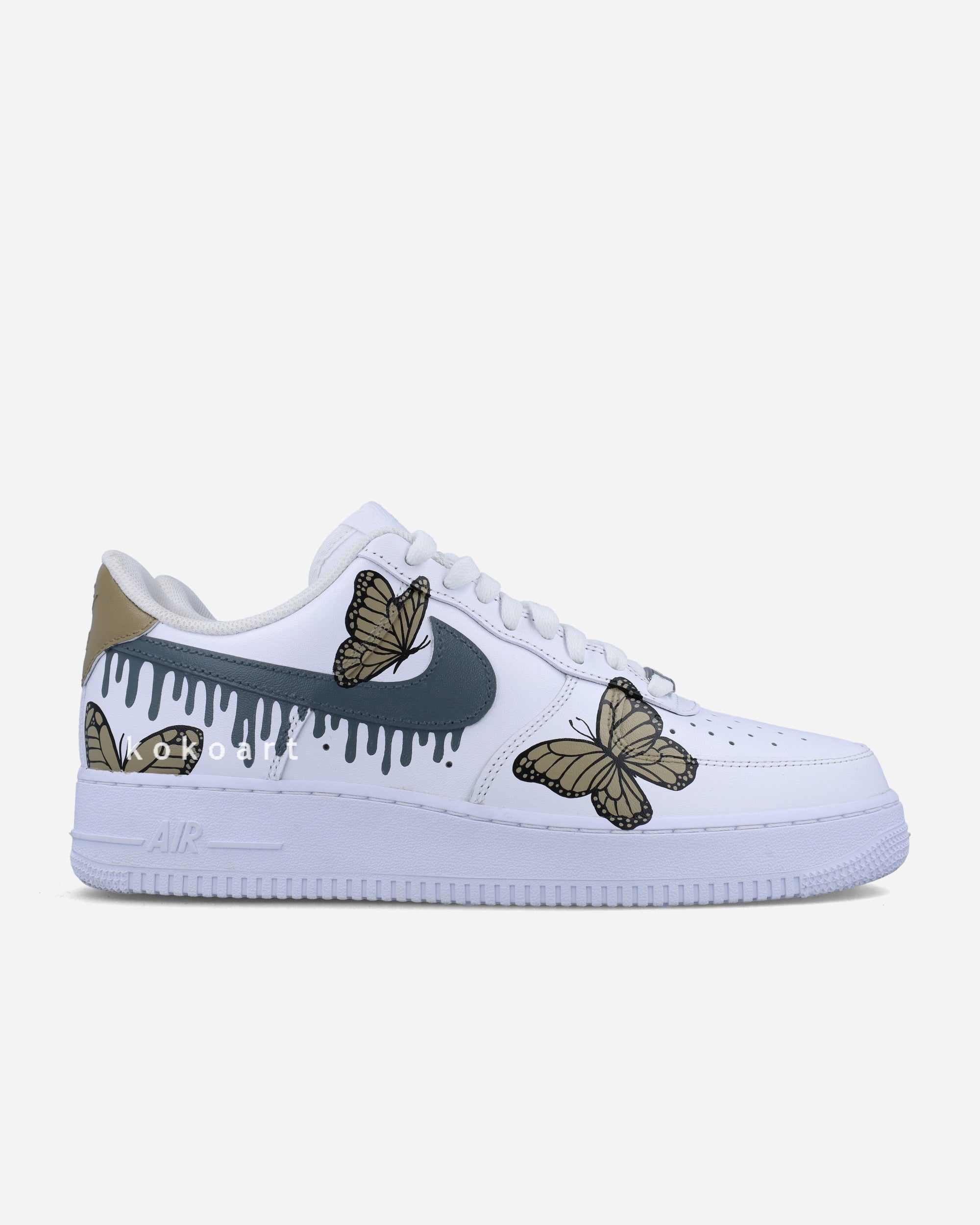 AF1 Khaki Butterflies
