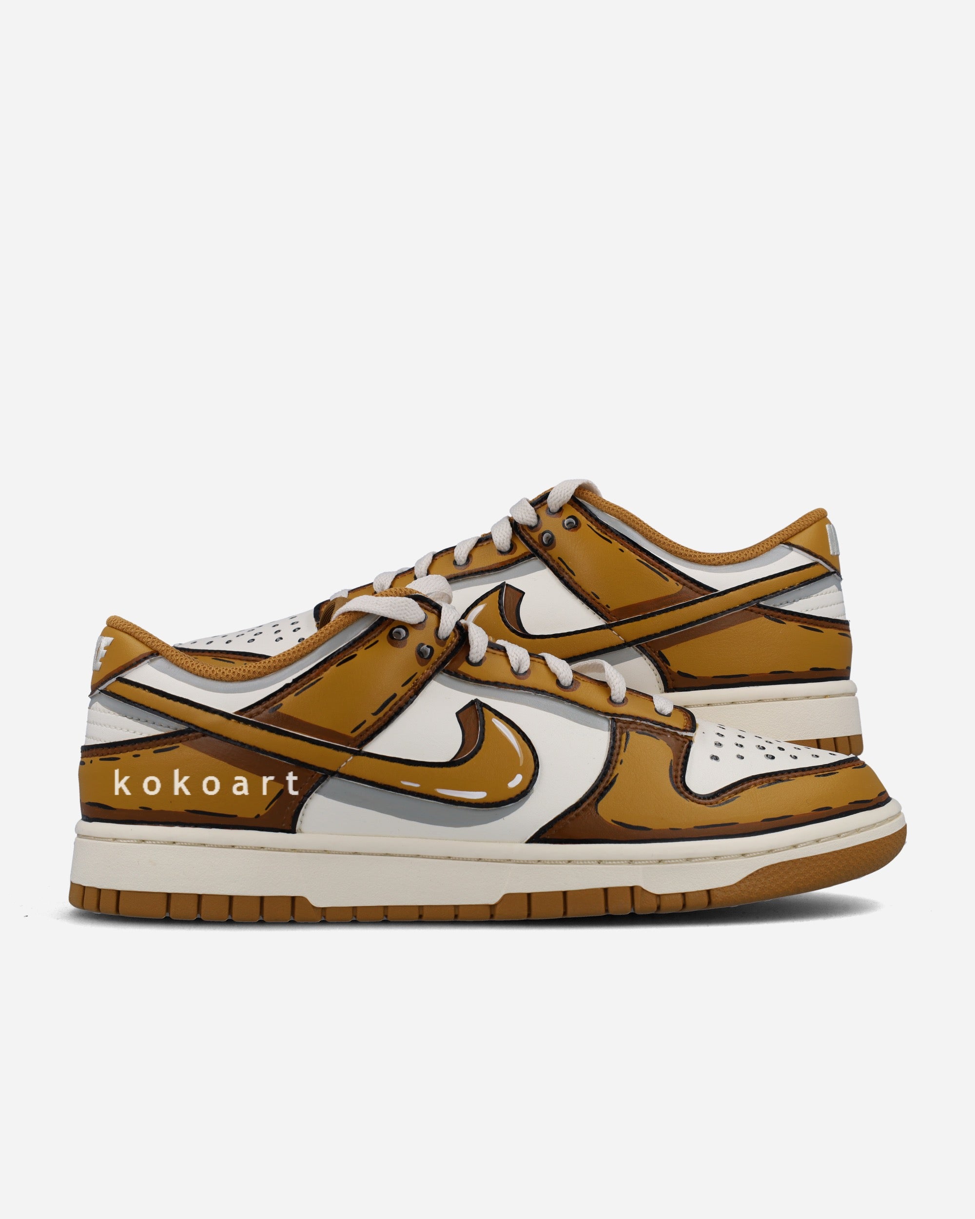 Dunk Mustard Cartoon Outline