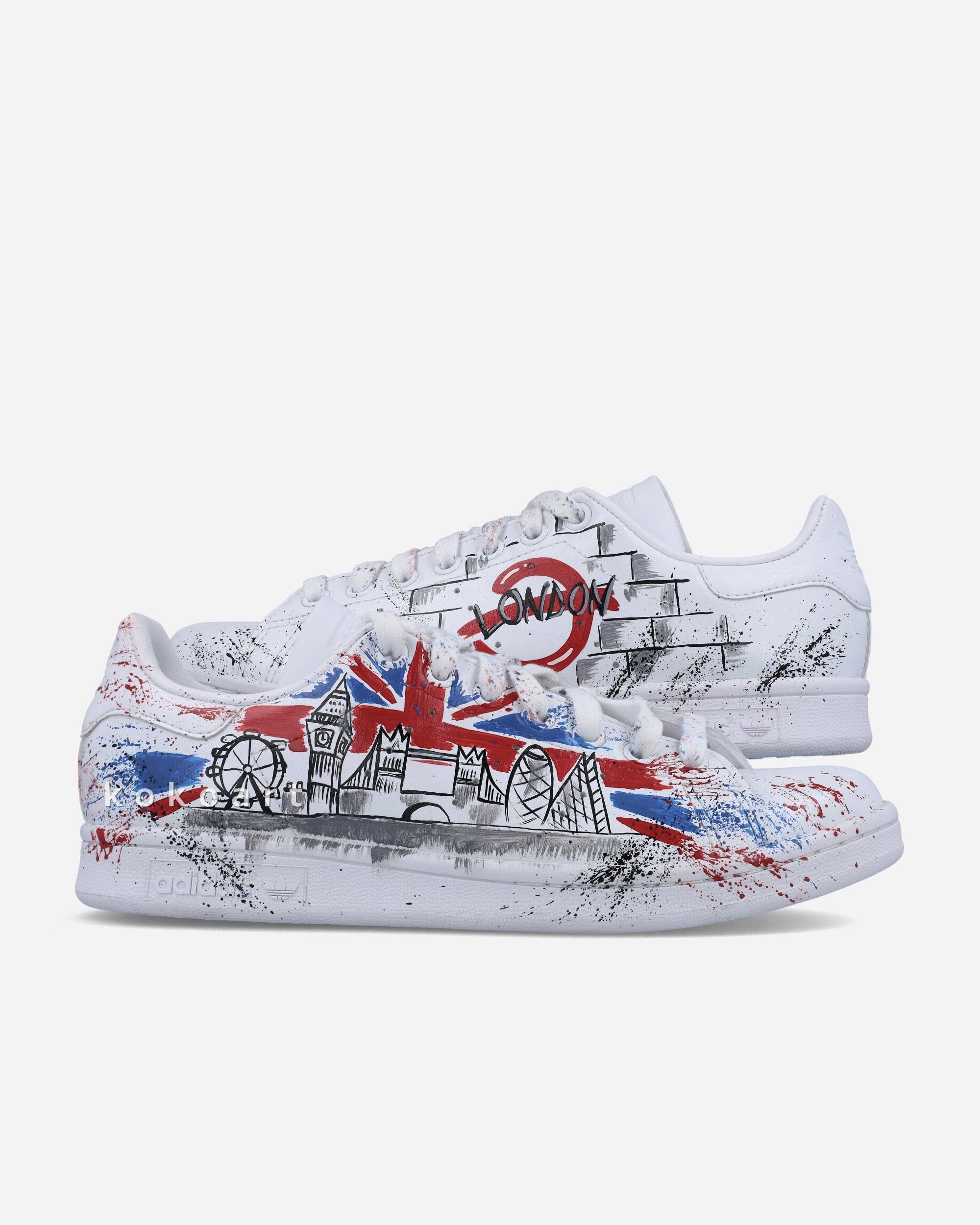 Adidas Hand Painted London Skyline