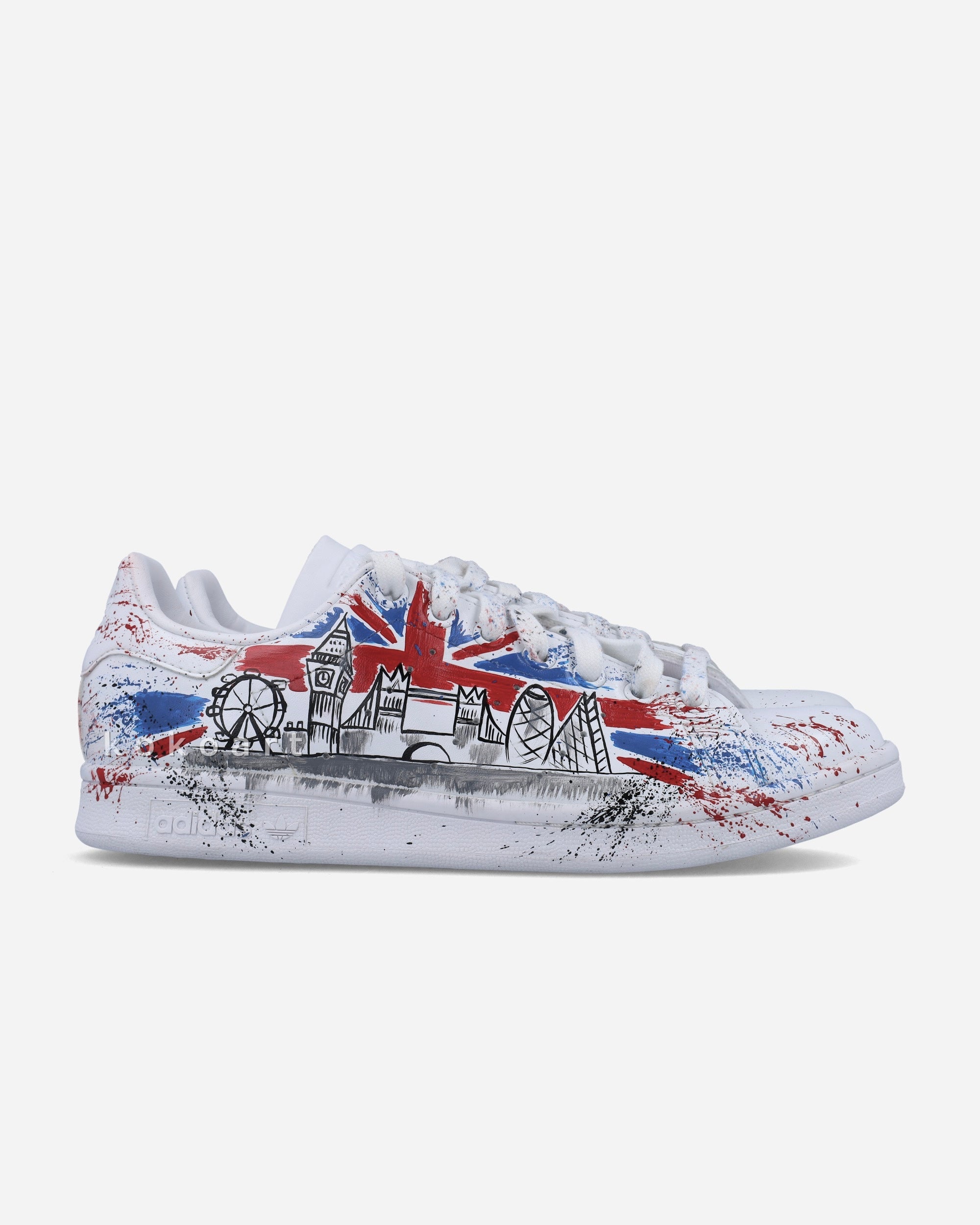 Adidas Hand Painted London Skyline