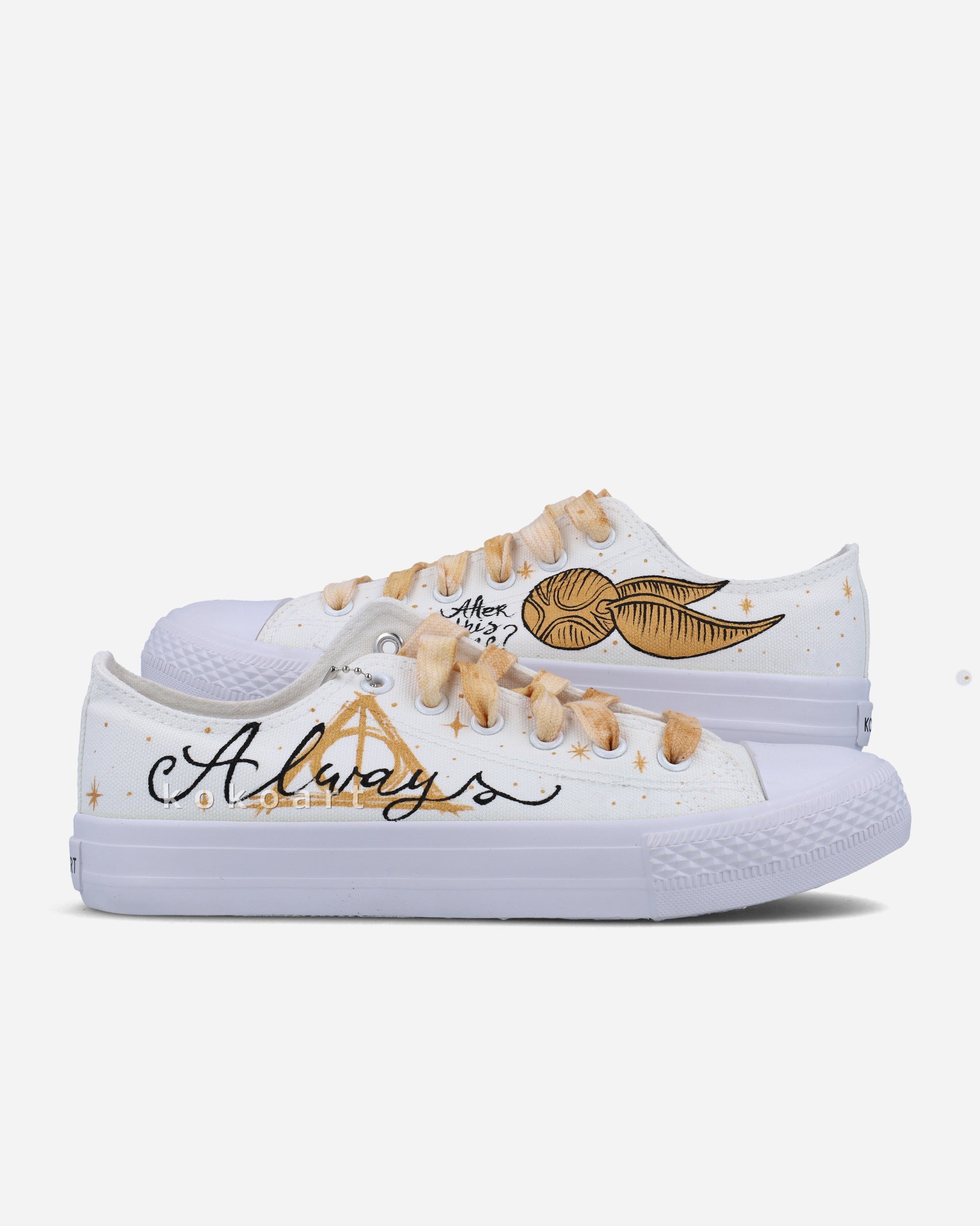 Abstract Hand Painted Shoes