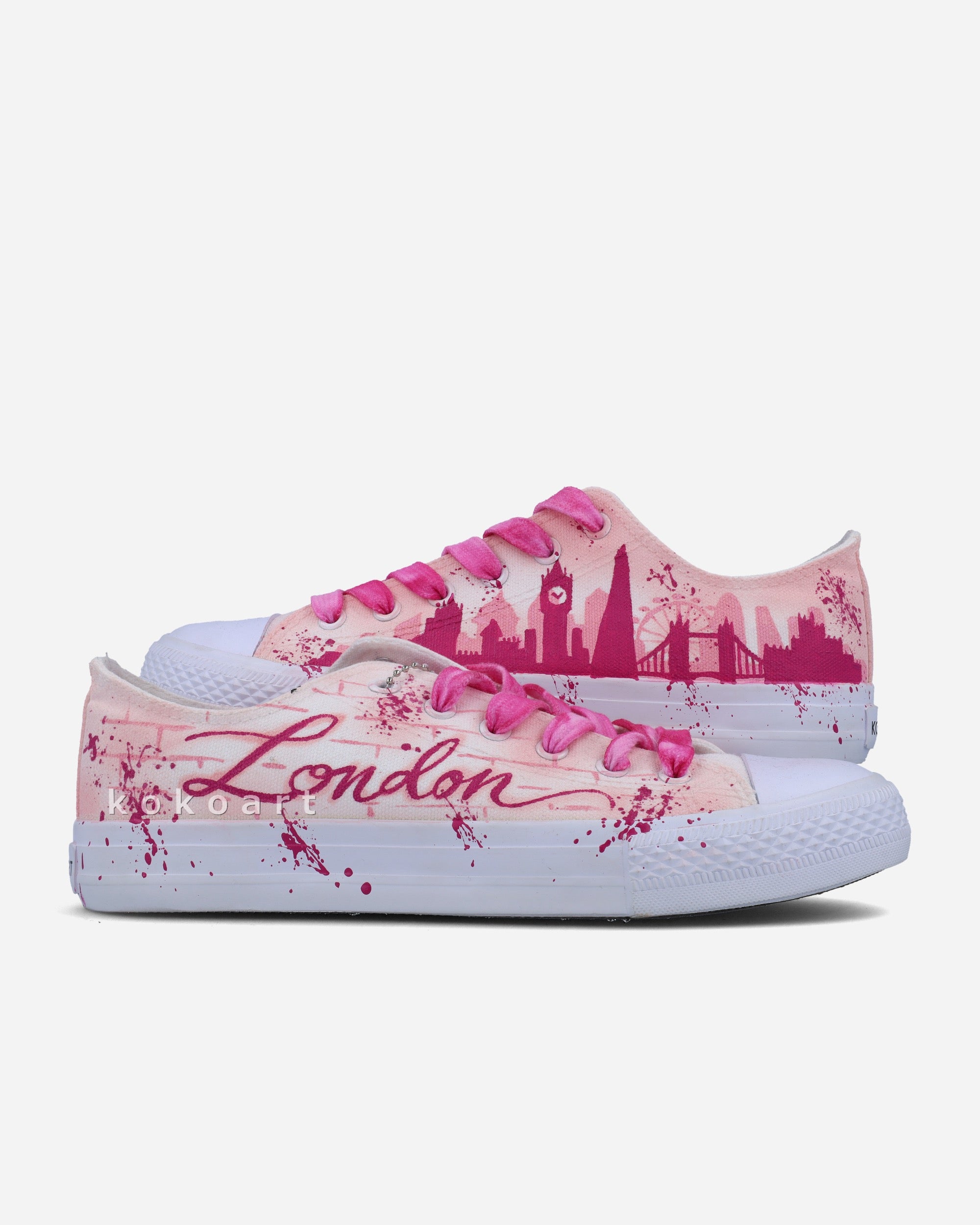 London Hand Painted Shoes