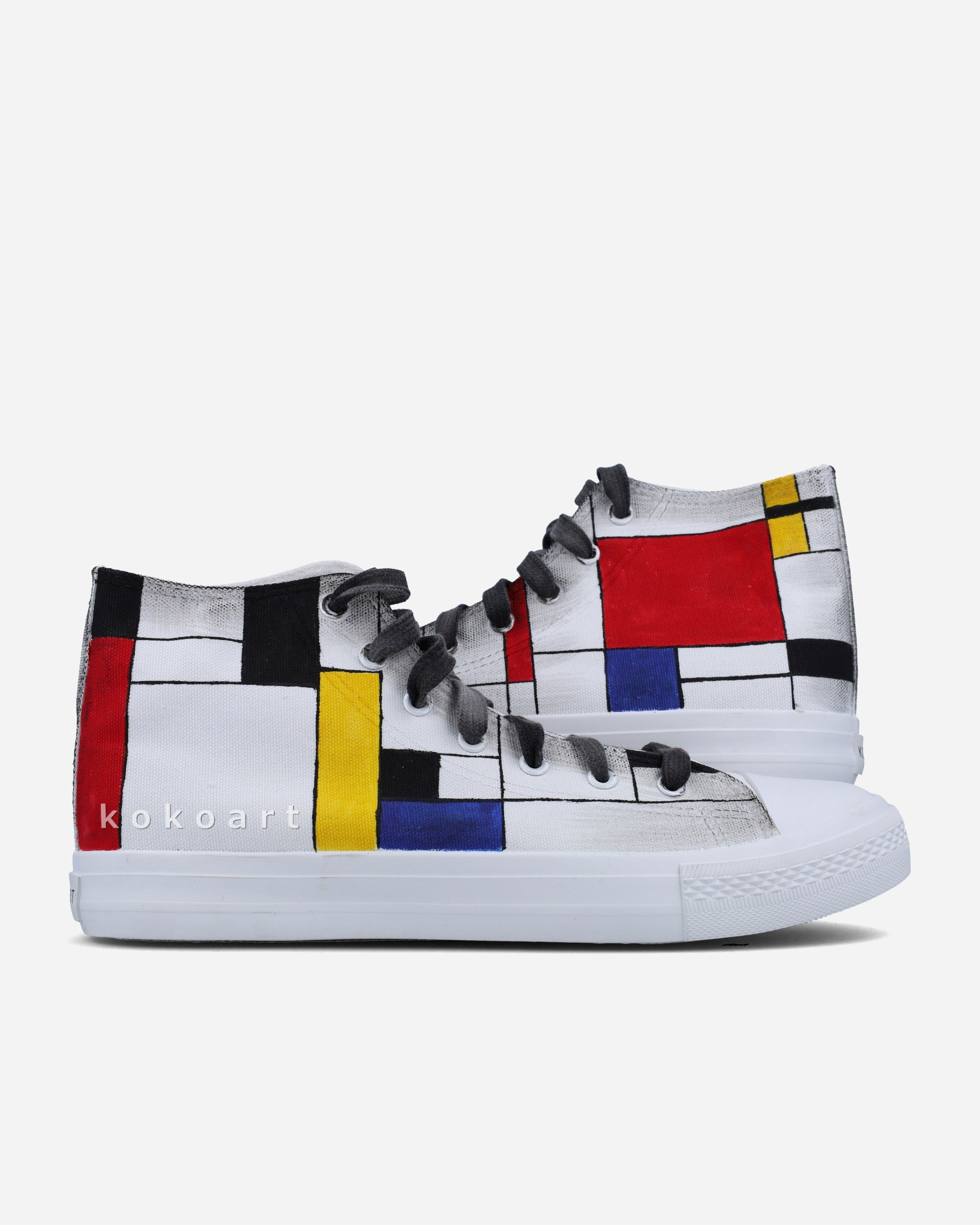 Mondrian Hand Painted Shoes