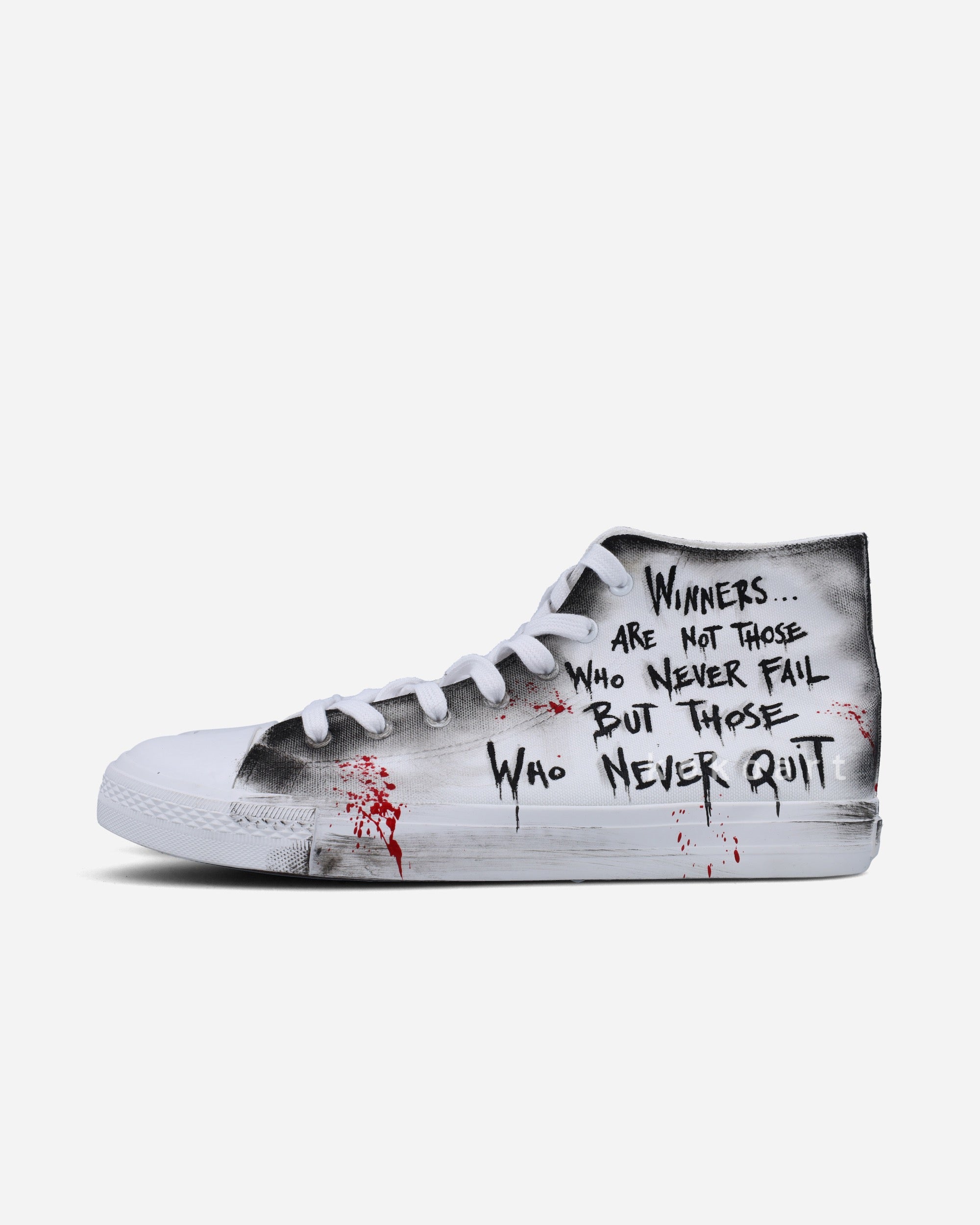 Flower Thrower Hand Painted Shoes
