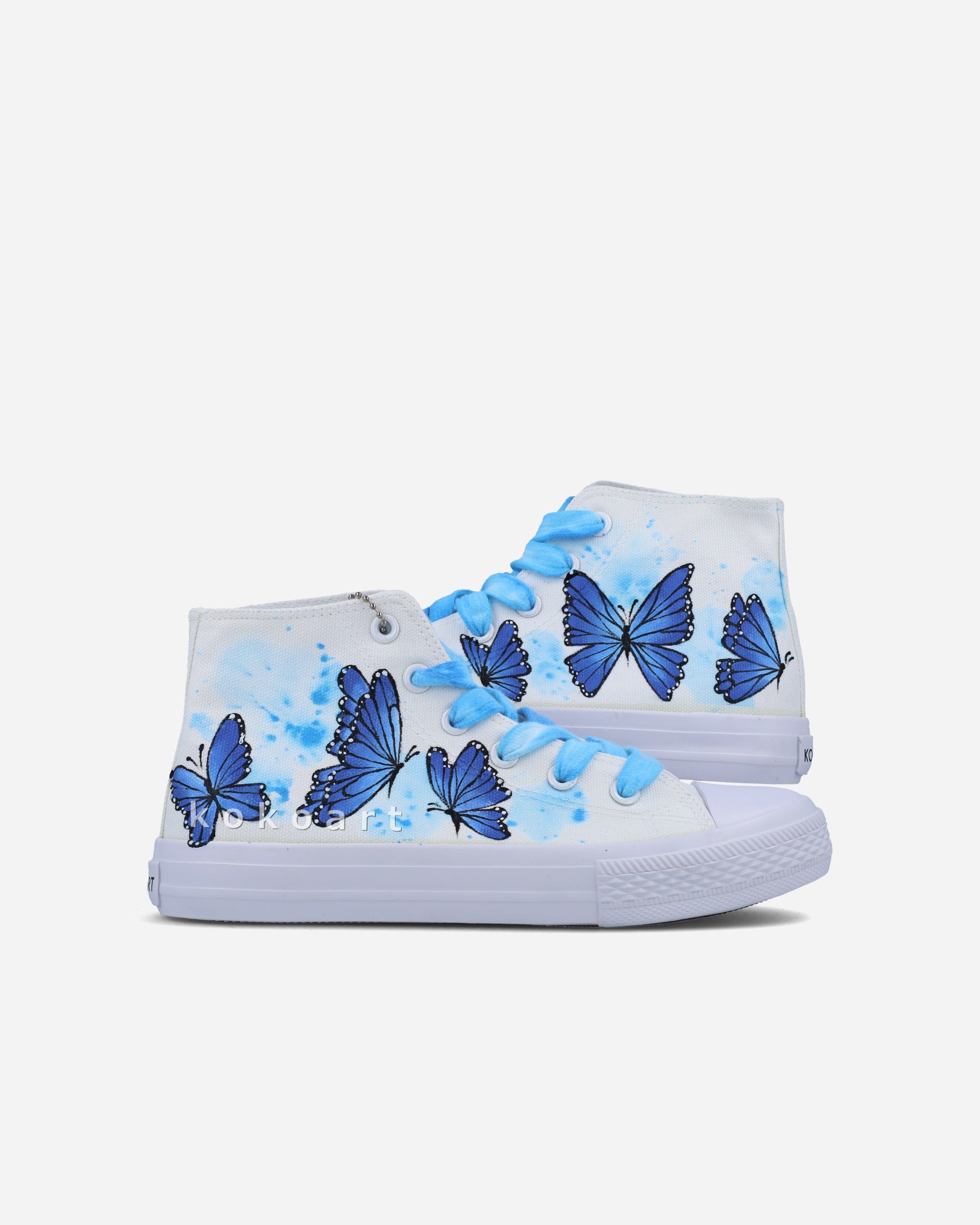 Butterflies Hand Painted Shoes