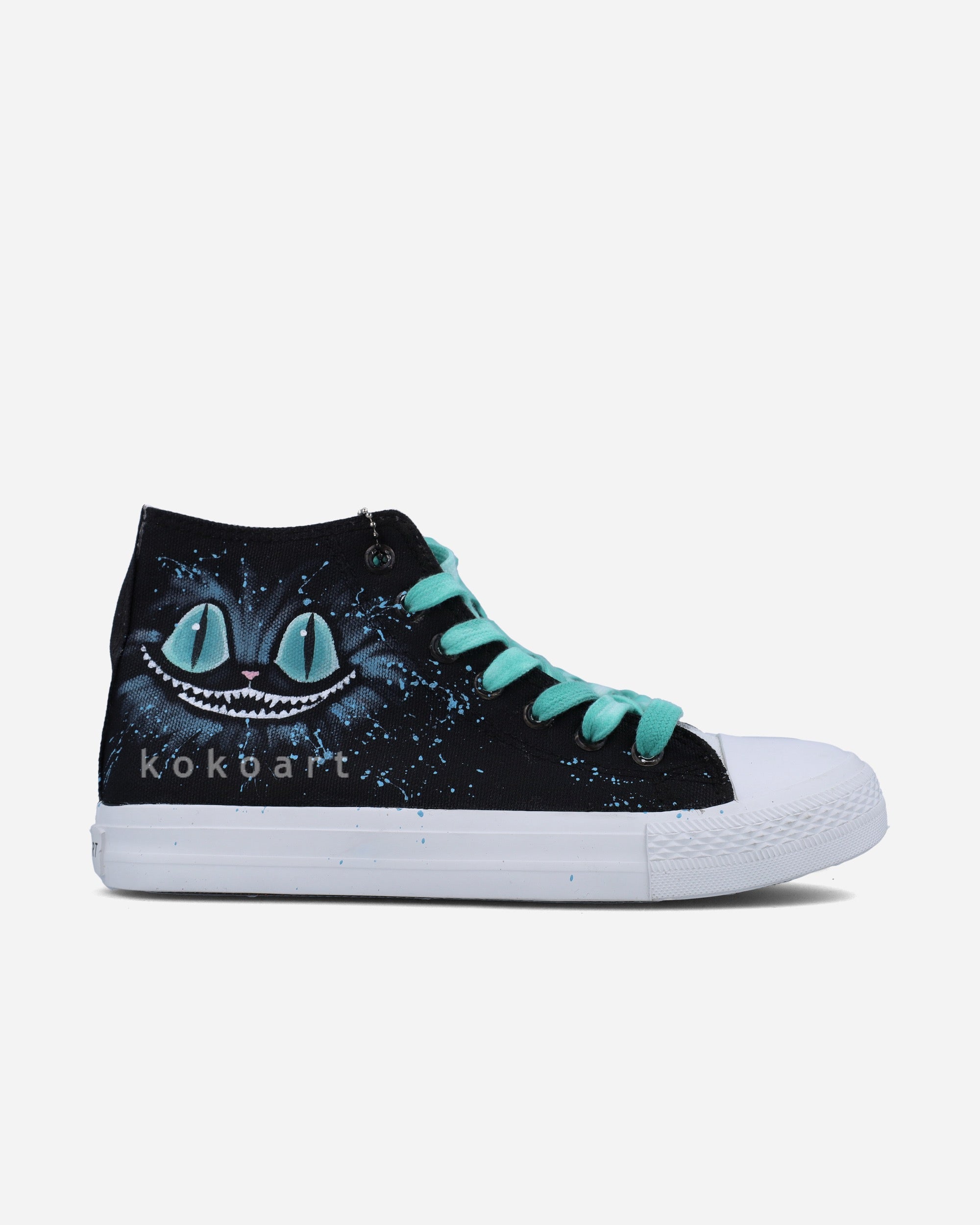 We're all Mad Here Hand Painted Shoes