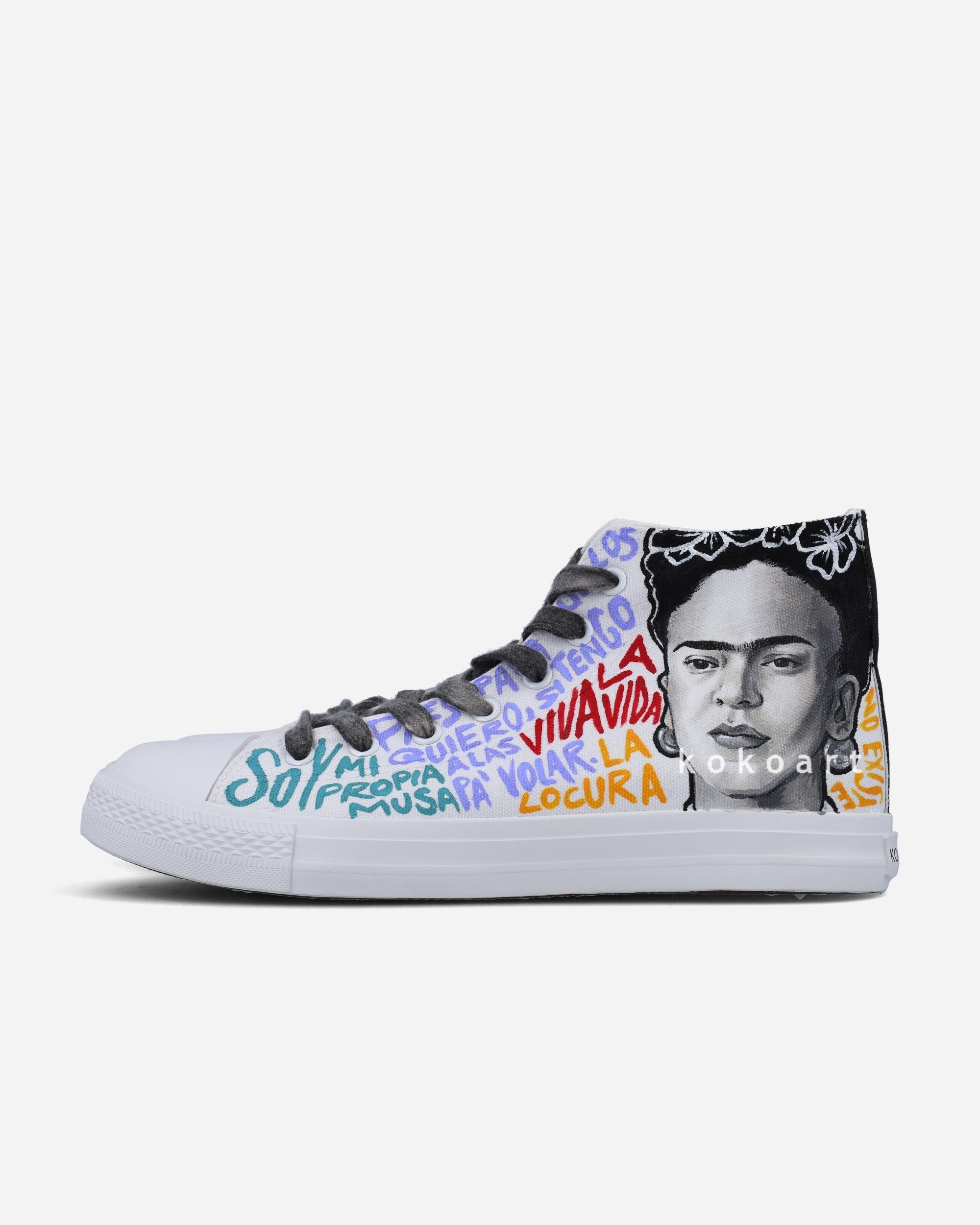 Frida Kahlo QuotesHand Painted Shoes