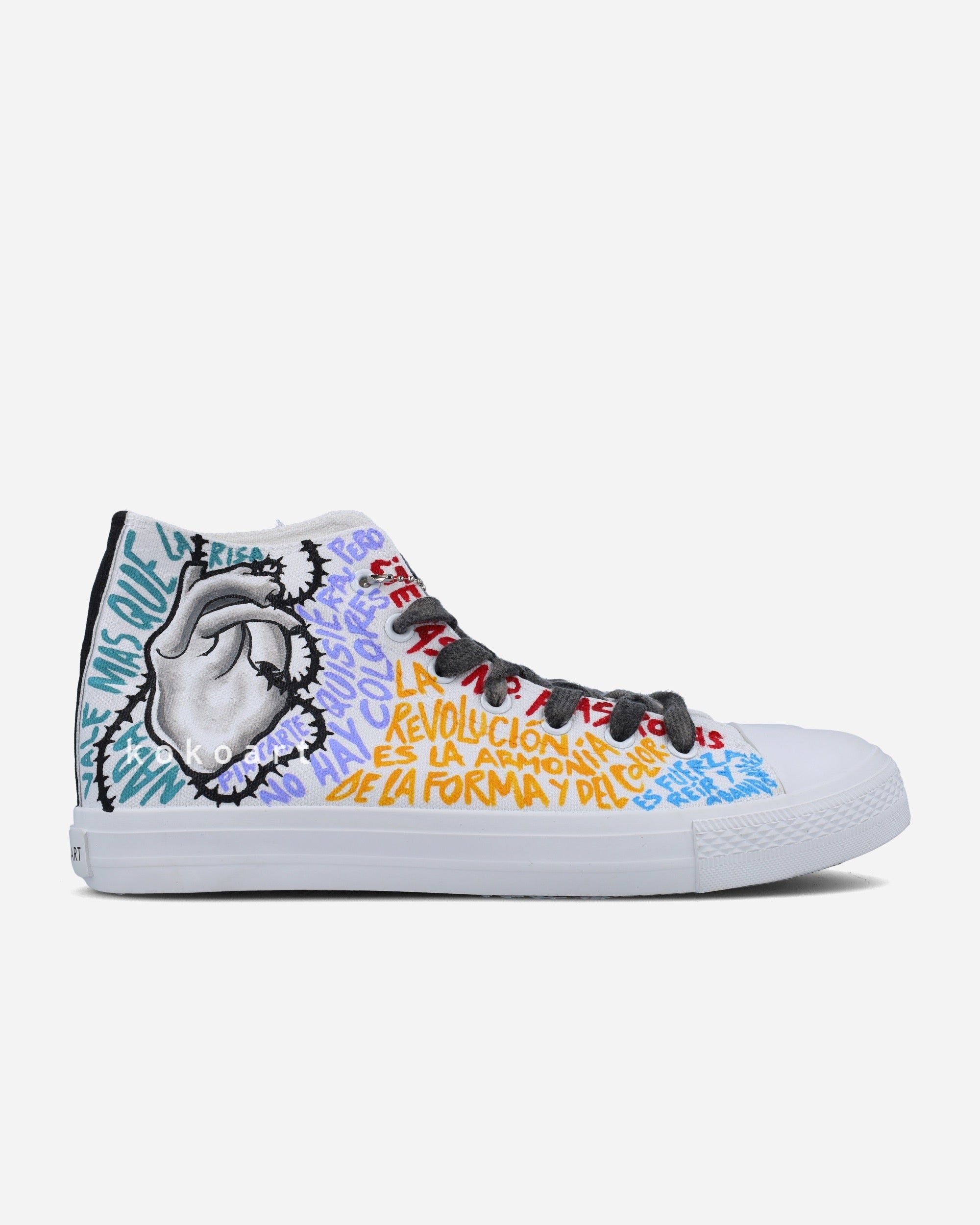 Frida Kahlo QuotesHand Painted Shoes