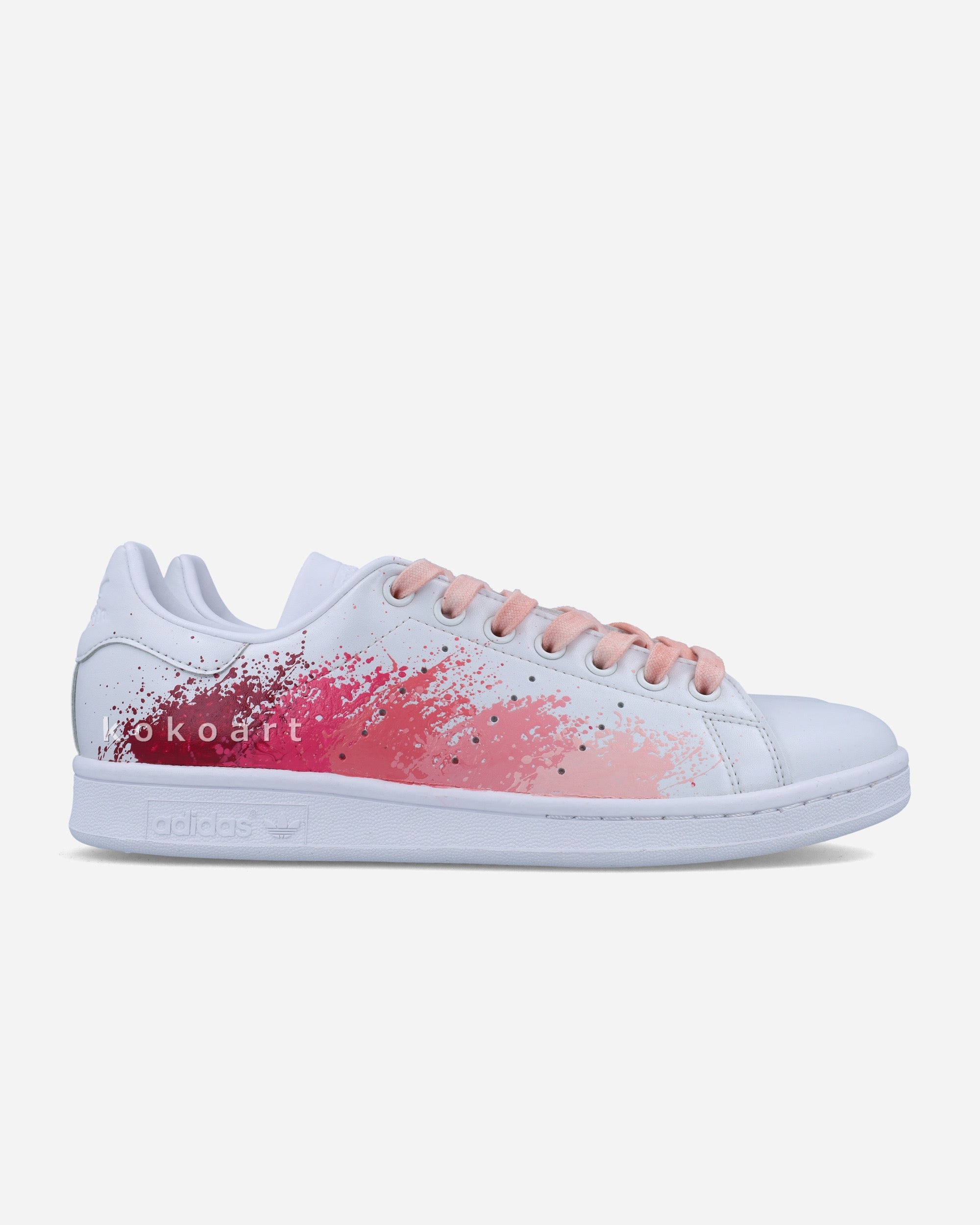 Adidas Pink Paint Splatters