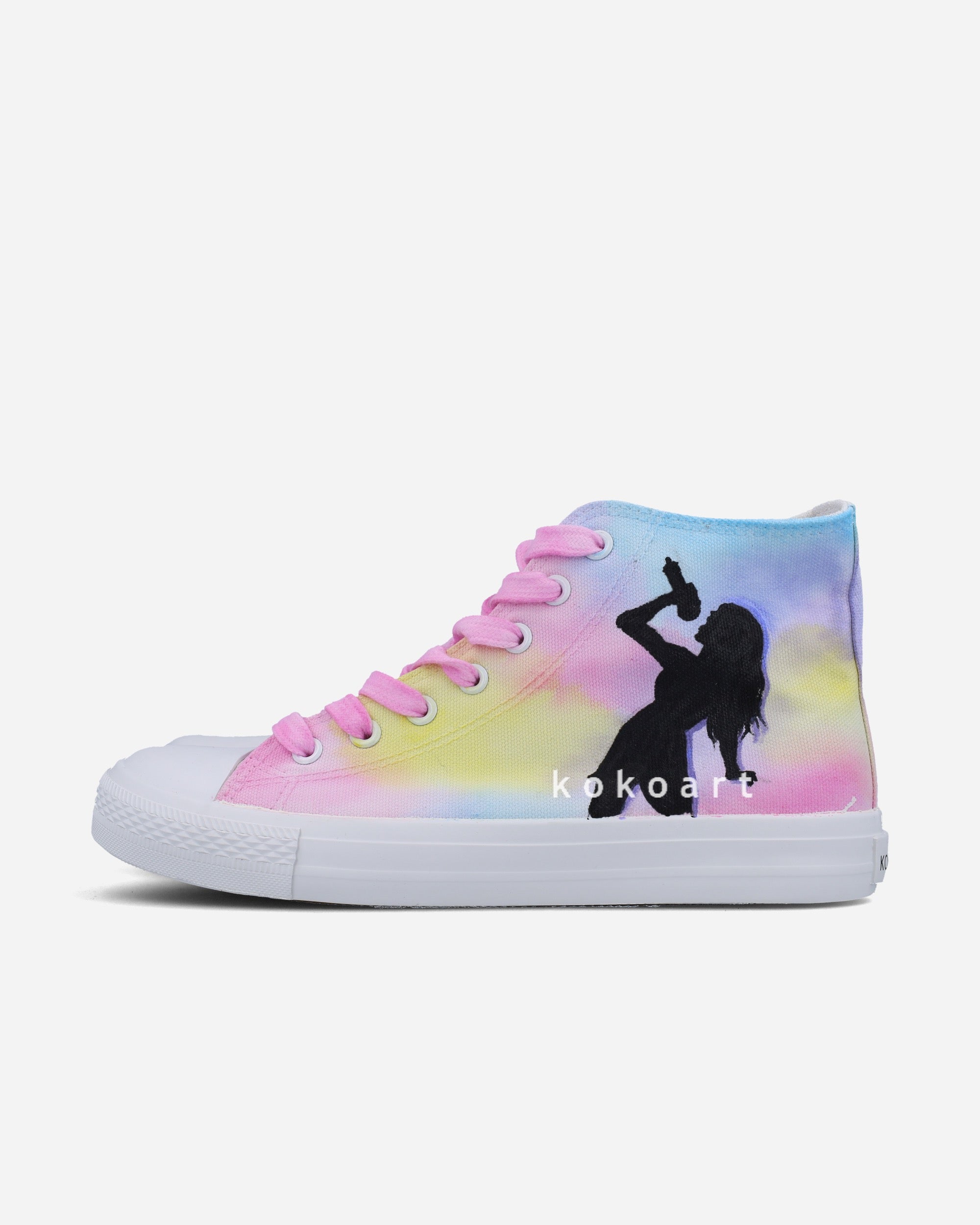 Music Hand Painted Shoes