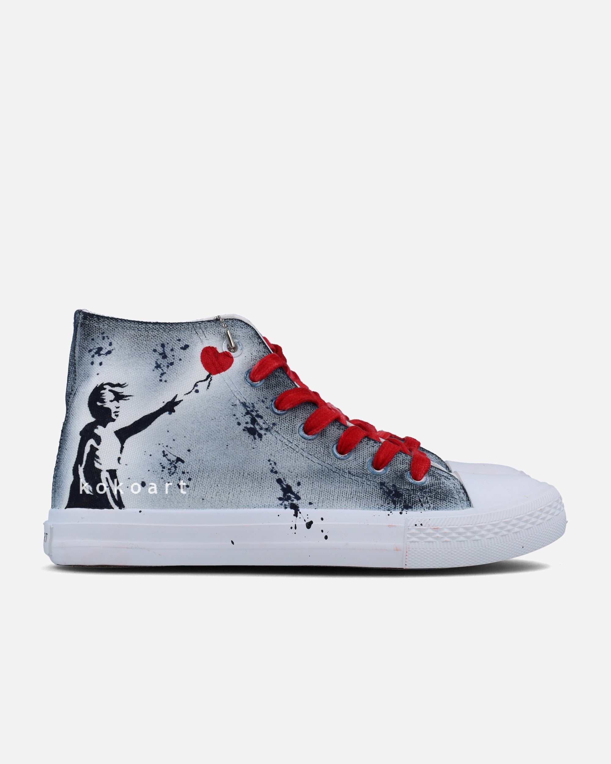 Graffiti Union Jack Hand Painted Shoes