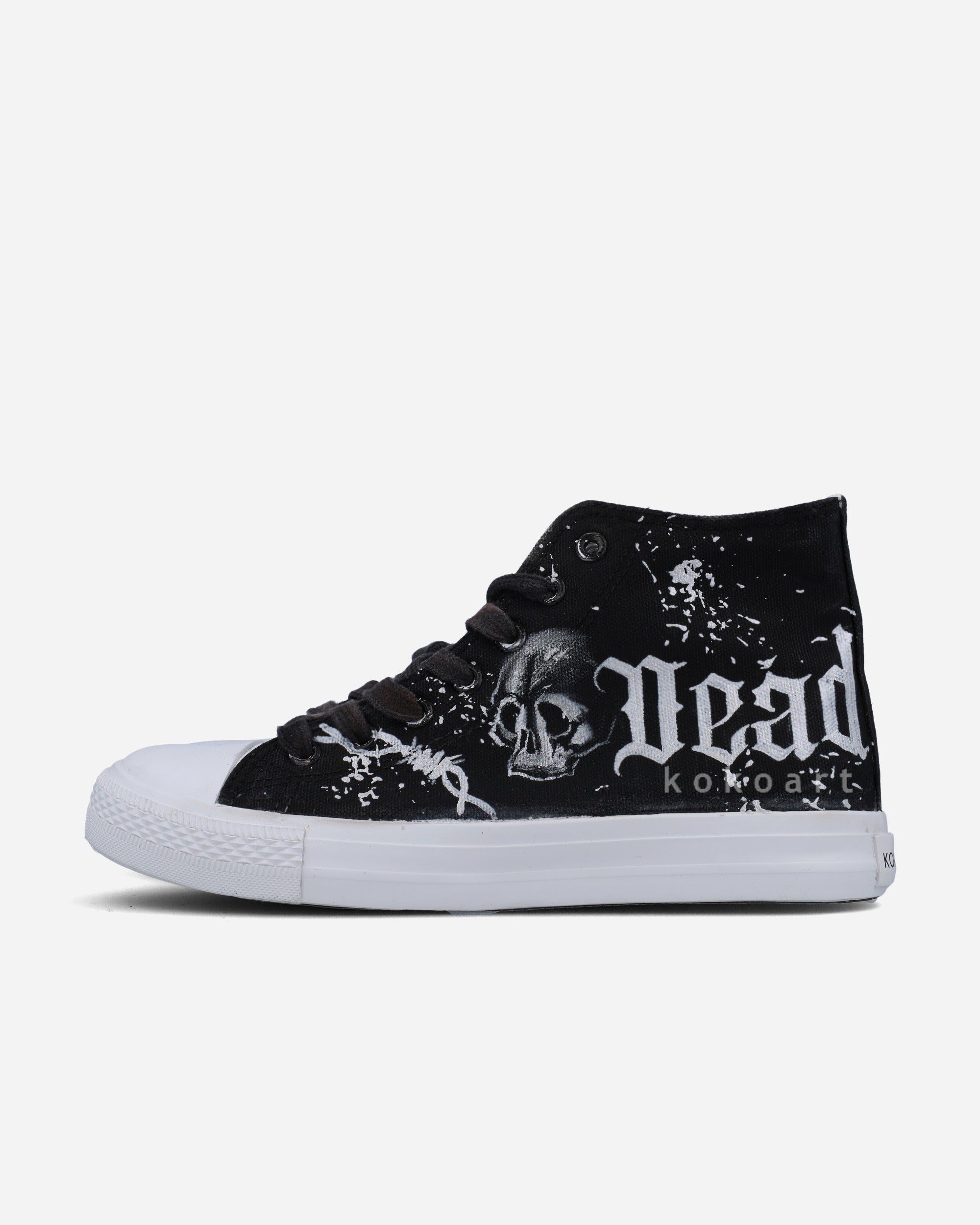 Dead Alive Hand Painted Shoes