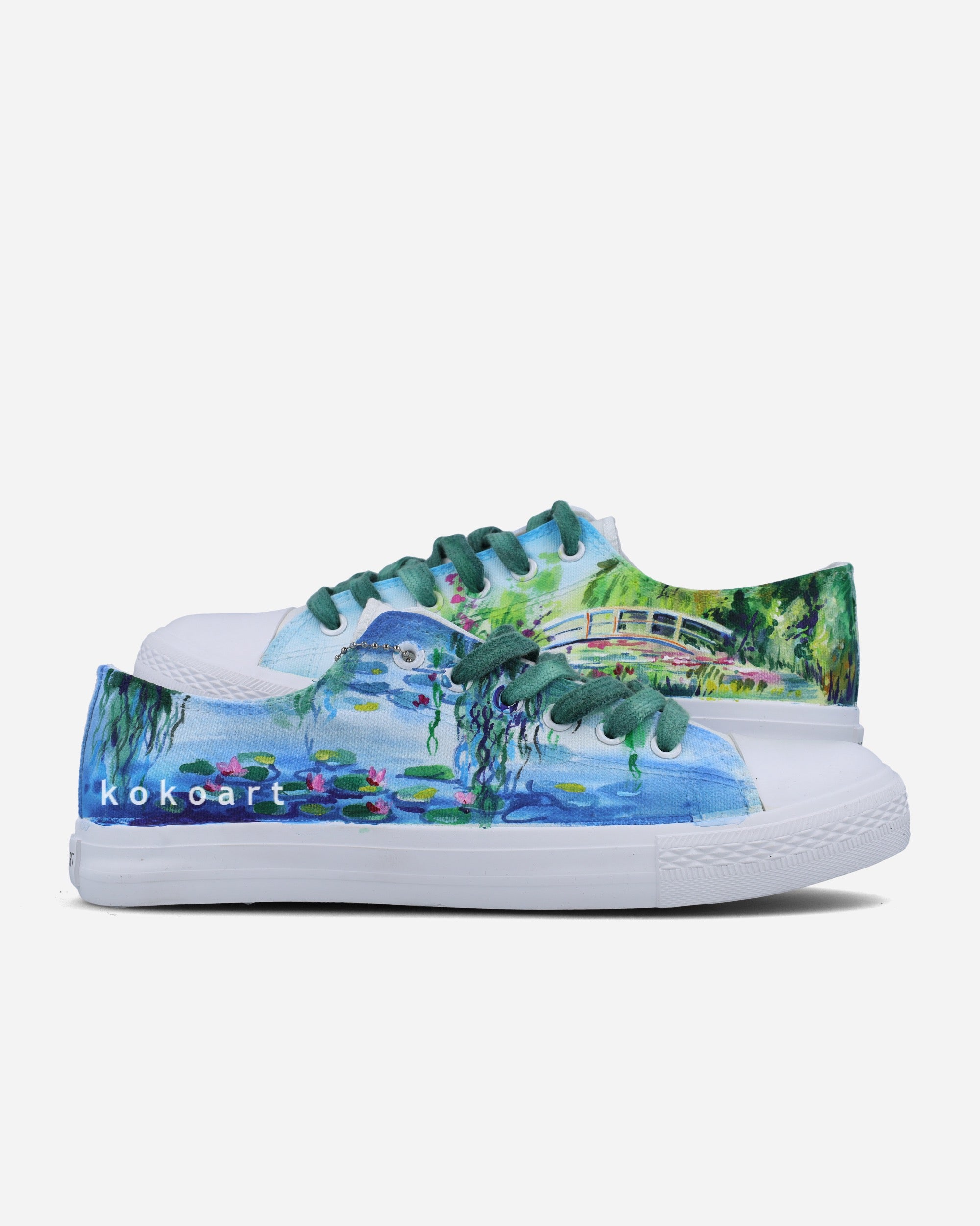 Monet Hand Painted Shoes