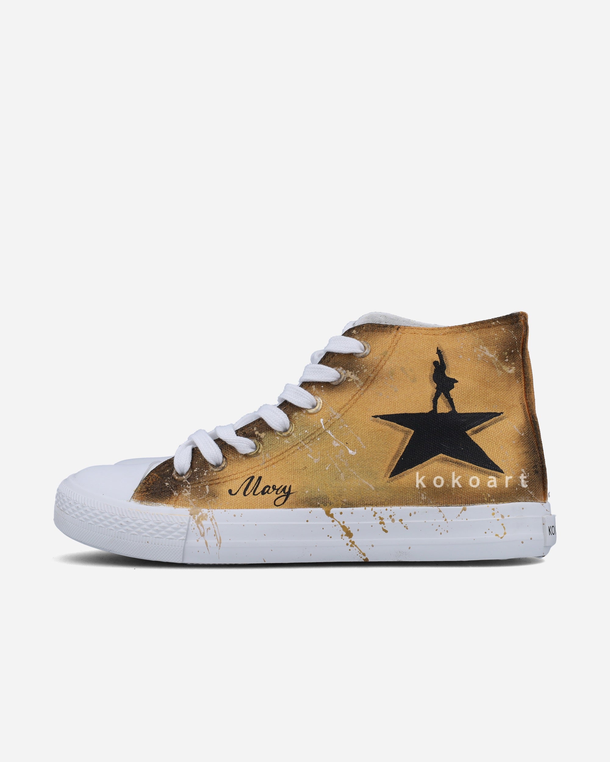 Musical Hand Painted Shoes