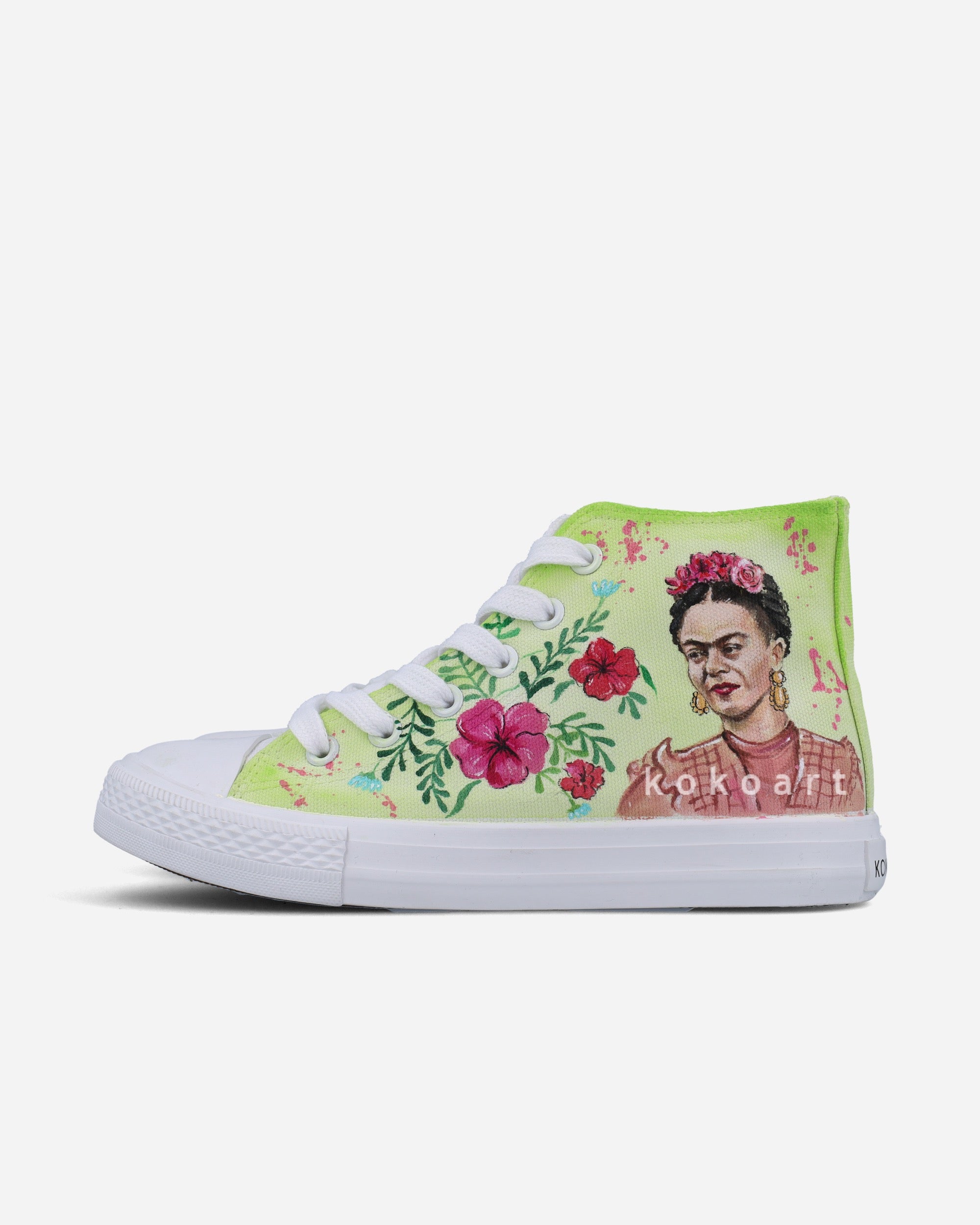 Frida Kahlo Hand Painted Shoes