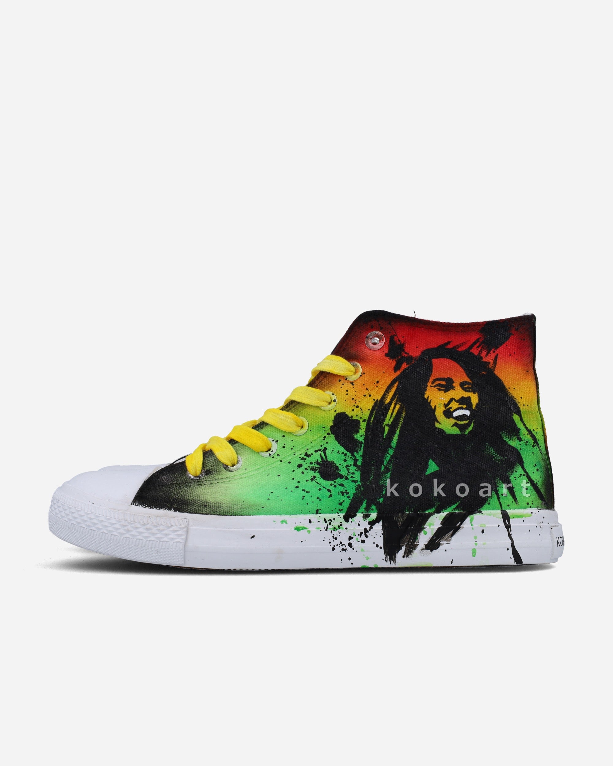 Music Hand Painted Shoes