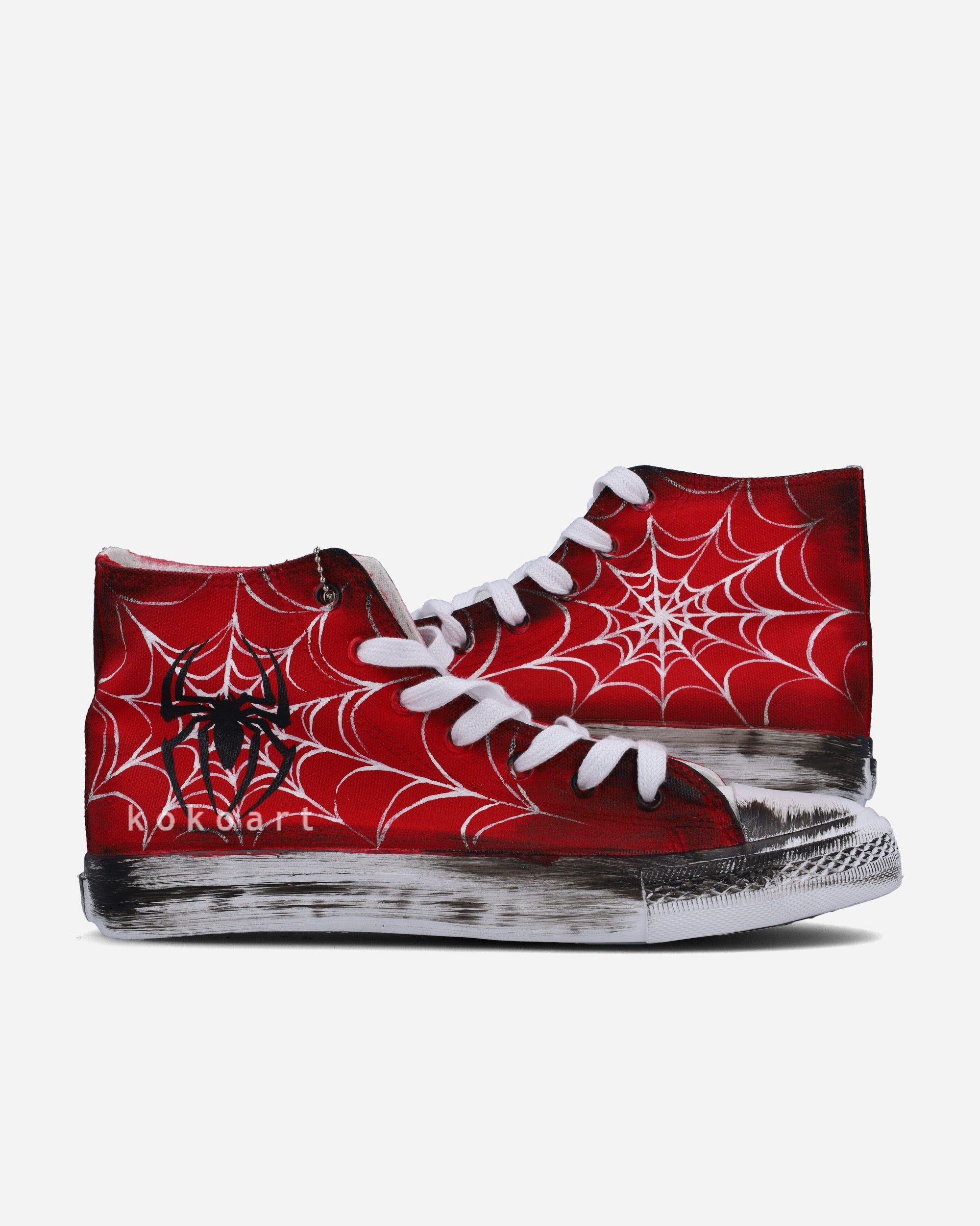 Spider Hand Painted Shoes