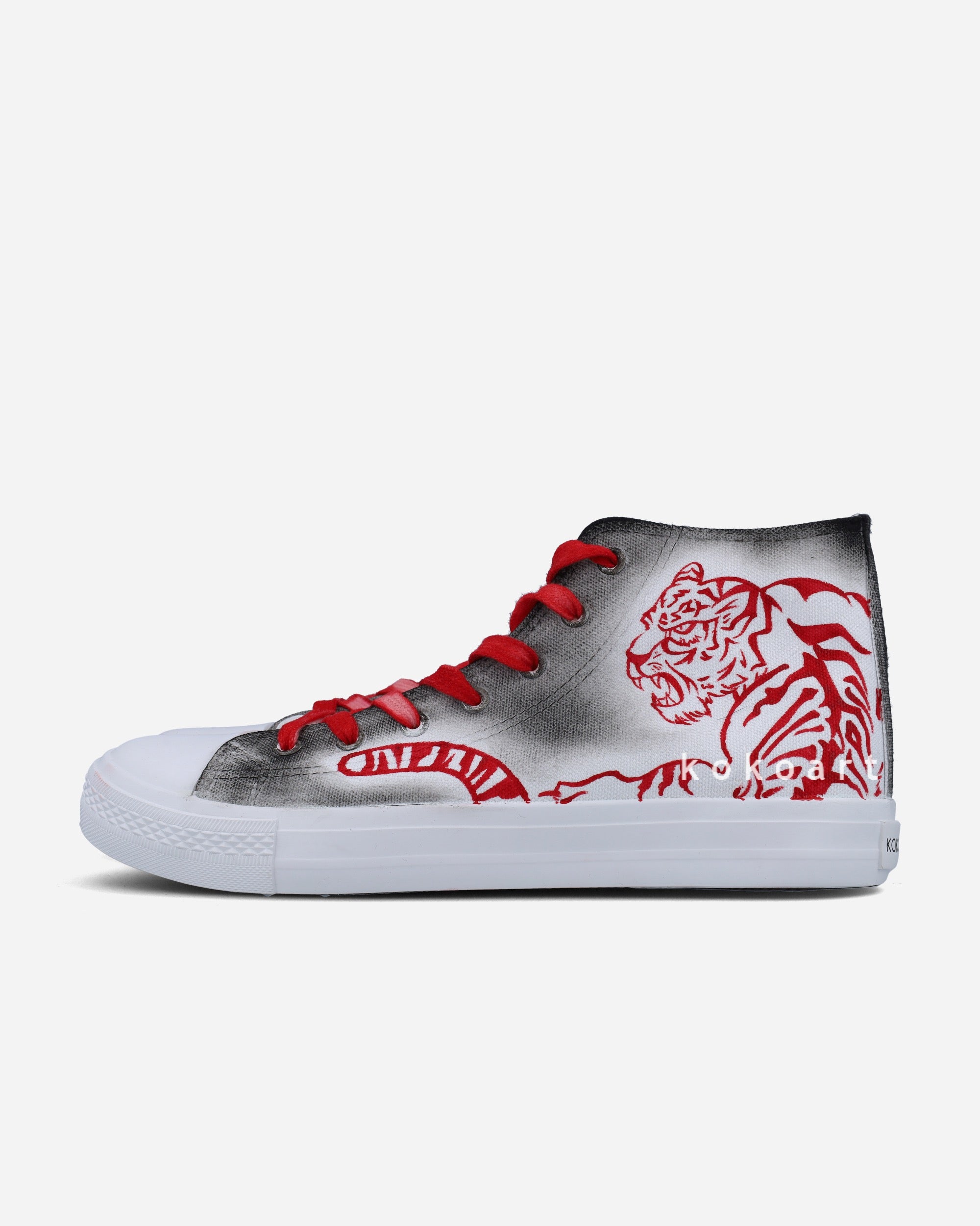 Dragons Hand Painted Shoes