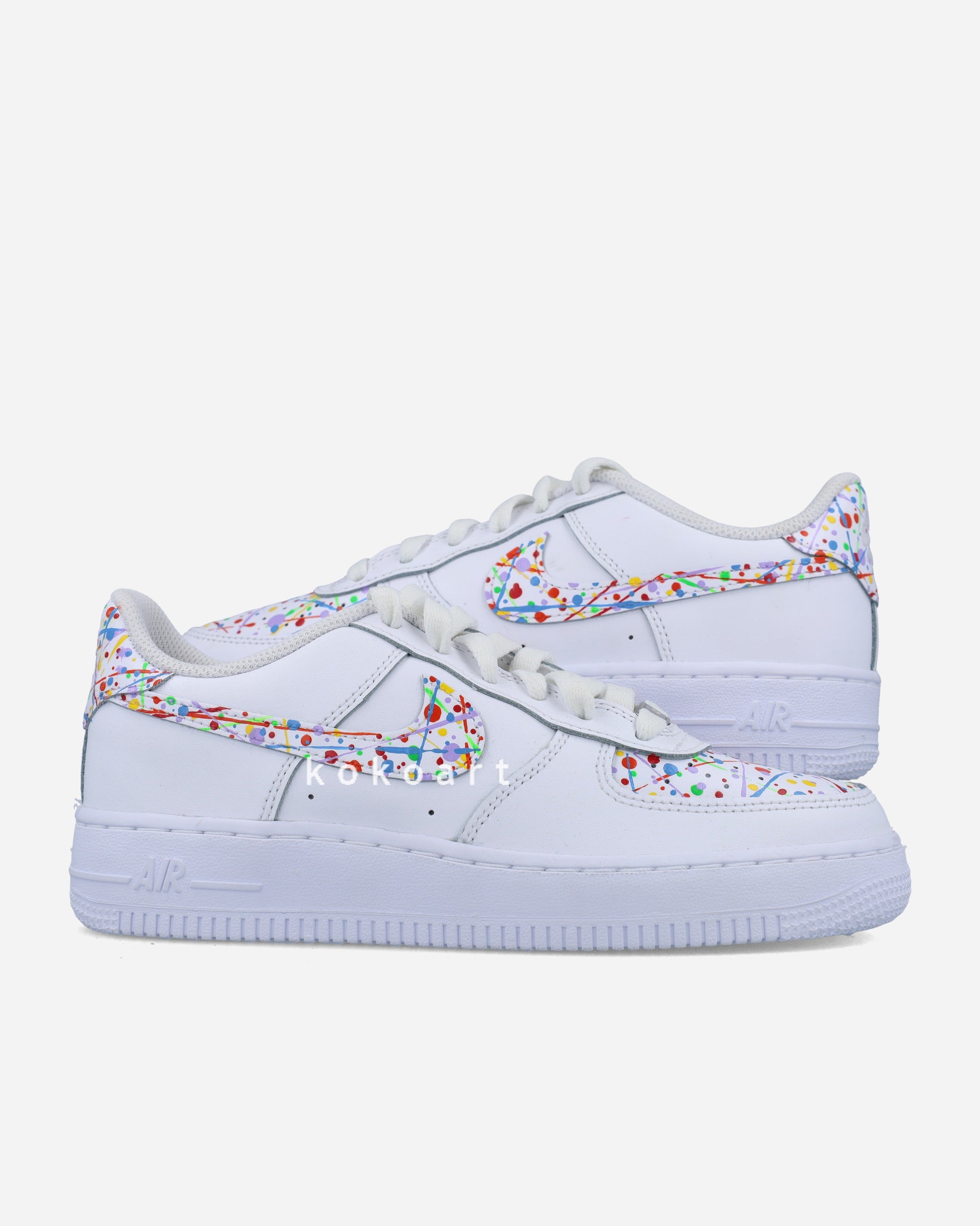 AF1 Paint Splatters